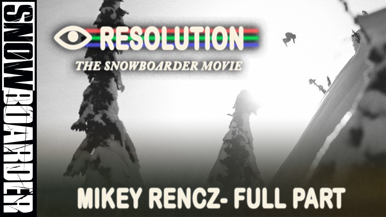 Here's a short tease of Mikey Rencz's full part from the Snowboarder Movie "Resolution" watch it now for 48 hours on www.snowboarder.com or buy it on iTunes