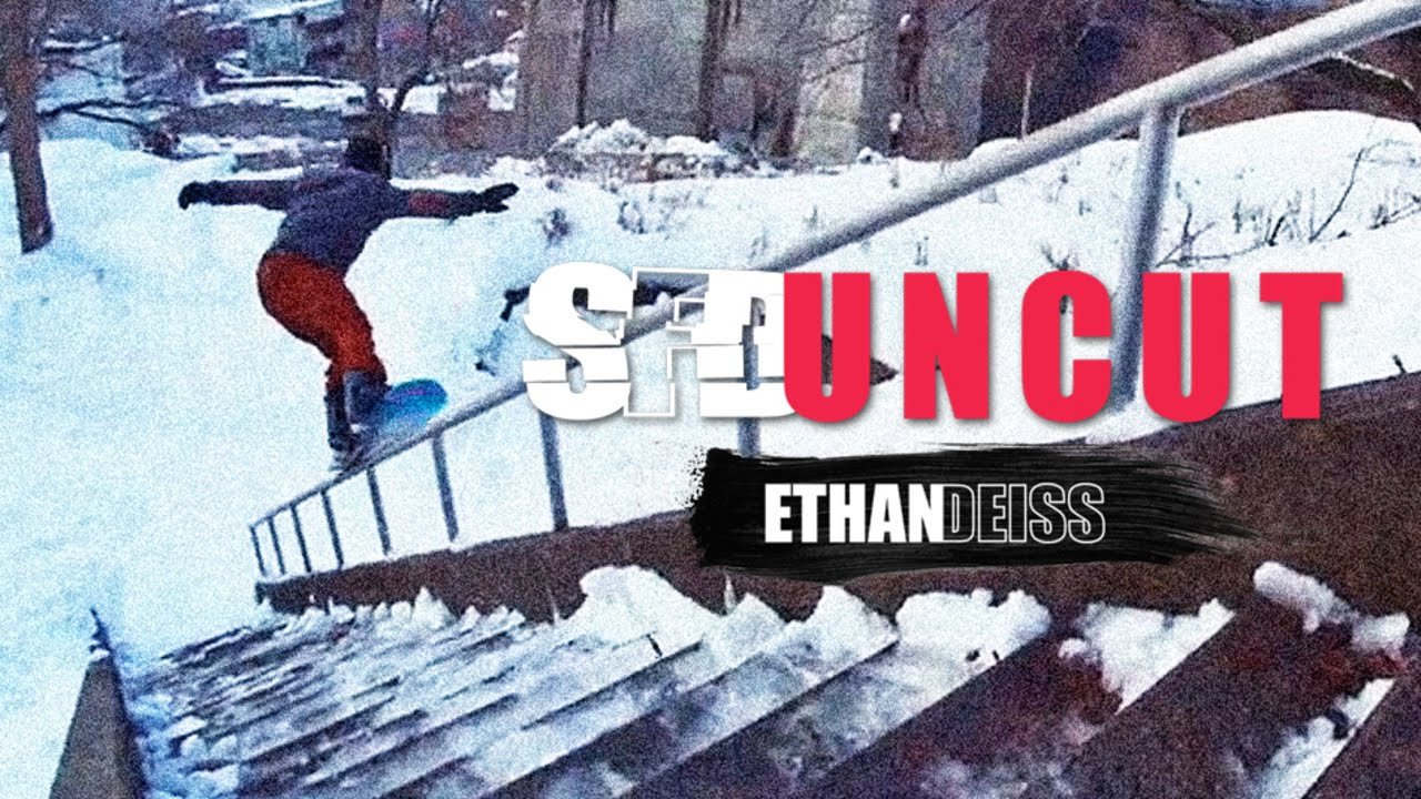 Ethan Diess' raw footage from "The SNOWBOARDER Movie: SFD".<br /><br />For the latest in snowboarding videos and more, hit us with a follow:<br />Facebook: http://sbdr.co/Facebook<br />Instagram: http://sbdr.co/Instagram<br />Snowboarder Video: http://sbdr.co/SBVIDEO<br />YouTube: http://sbdr.co/YouTube