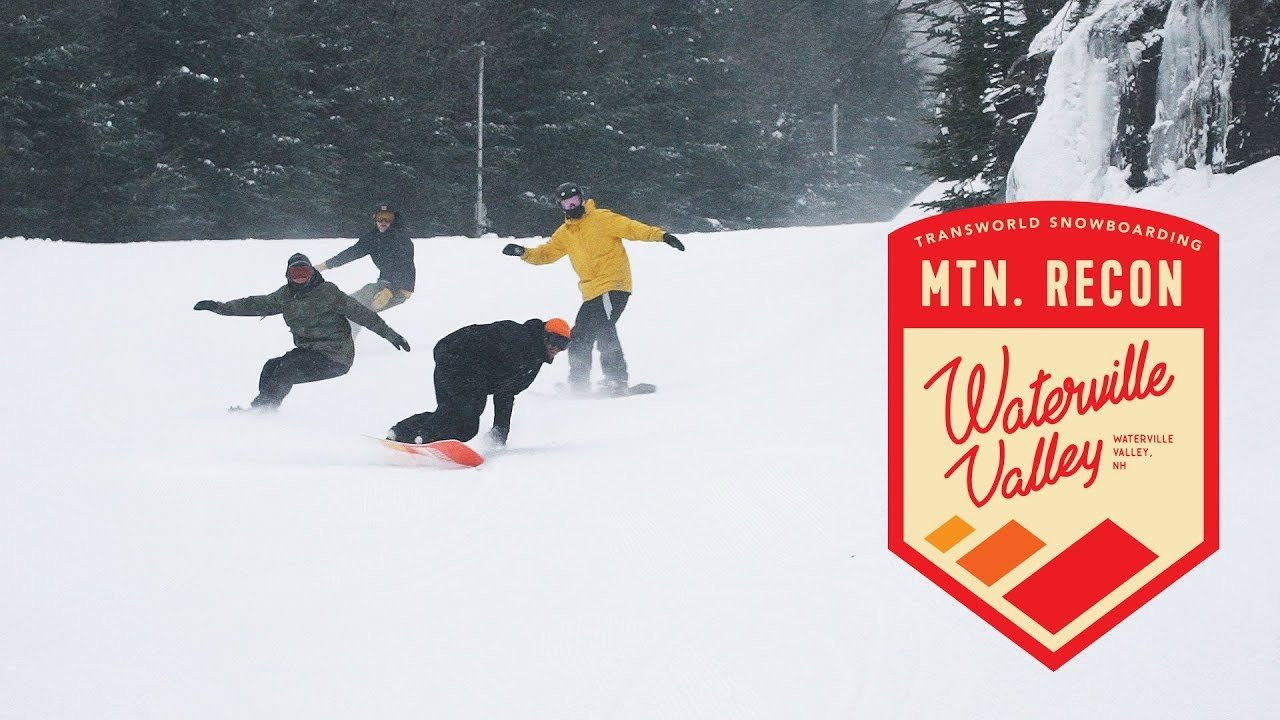 Located in the heart of the White Mountain National Forest is Waterville Valley, New Hampshire. We got greeted with some fresh snow on the day of our visit, which explains why it’s known as a winter wonderland. In the sixth episode of Mountain Recon, Eddie Wall meets up with locals Brendan Hart, Ely Campeanu, Jackson Saia, and Jamie Mills to get a tour of some of the locals’ favorite runs and learn a little about what makes the place so special, followed by checking out the sights and food at the Village at Waterville Valley.<br /><br />For the latest TWSNOW updates, follow us on:<br />Facebook - http://twsnow.co/Facebook<br />Instagram - http://twsnow.co/Instagram<br />YouTube - http://twsnow.co/YouTube<br />Twitter - http://twsnow.co/Twitter
