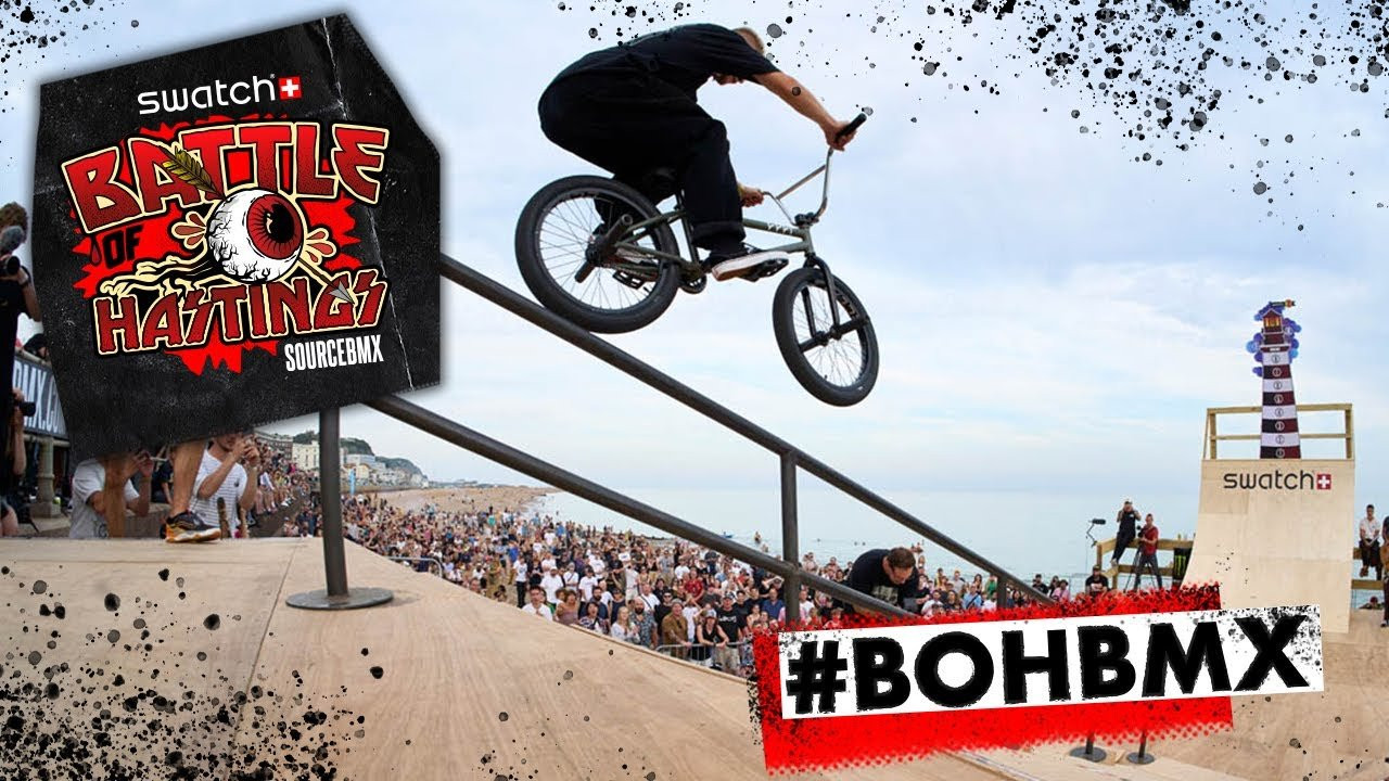 Source BMX: BEST OF Battle of Hastings 2023 / #BOHBMX <br />What a weekend! <br /><br />Here are all 5 Livestreams to Re-Watch! Enjoy!<br /><br />Railjam: https://youtube.com/live/S3qZvvG7nbk<br /><br />Swatch High Air: https://youtube.com/live/Npy0WHskHsg<br /><br />PARK Session: https://youtube.com/live/BEzhkFsR0bw<br /><br />Best Trick: https://youtube.com/live/oGTjhbVyxjU<br /><br />Finals: https://youtube.com/live/ETpVaghRvlU<br /><br /><br /><br />Thanks to all sponsors and riders for making it what it was! Good times!<br /><br /><br />Team Wallace<br />Ben Wallace<br />Jonny Raekes<br />Nathan Williams <br />Alex Hiam<br /><br />Team Layos<br />Sergio Layos<br />Courage Adams<br />Alex Donnachie<br />Kevin Peraza<br /><br />Team Smallwood<br />Antonio Smallwood<br />Stu Chisholm<br />Jo Foley<br />Gaspar Guendulain<br /><br />Team Dove<br />Josh Dove<br />Garret Reynolds<br />Lewis Mills<br />Tom Justice<br /><br />Team Okane<br />Jordan Okane<br />Sam Jones<br />Felix Prangenberg<br />Jordan Godwin<br /><br />Team Lacey<br />Dan Lacey<br />Chase Hawk<br />Devon Smillie<br />Dan Paley<br /><br />Team Hilder<br />Boyd Hilder<br />Jason Watts<br />Murray Loubser<br />Jake Norris<br /><br />Team Roth<br />Kilian Roth<br />Bruno Hoffmann<br />Jacman Hins<br />George Davoutian<br /><br />#bmx #sourcebmx #bohbmx <br /><br />Subscribe to http://youtube.com/sourcebmx for more BMX Edits. Thanks!