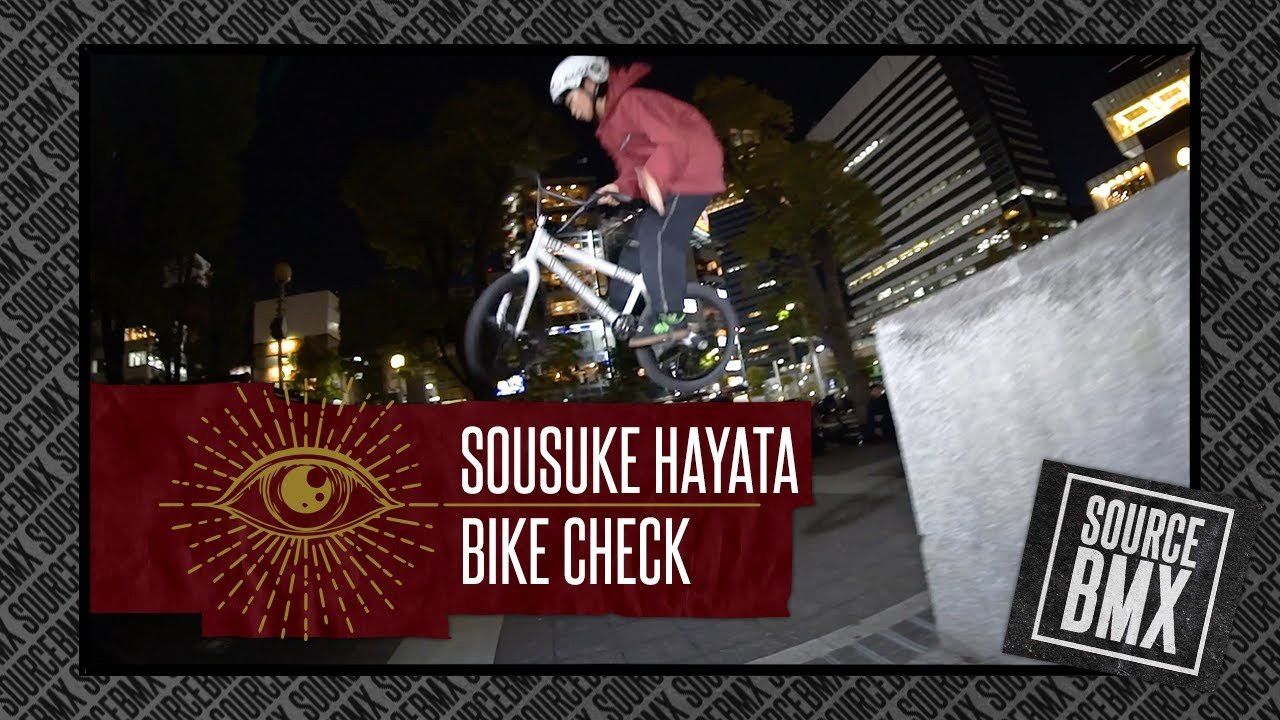 Source BMX: SOUSUKE HAYATA / BMX Bike Check 2023<br /><br />We had Van Homan catch up with Sousuke whilst out in Japan to run through his WTP/Eclat build stacked with awesome parts and set up to be as responsive as possible for everything in his path.<br /><br />Shop all of Sousuke´s parts worldwide at:<br /><br />http://sourcebmx.com<br /><br />Build your dream bike:<br /><br />http://sourcebmx.com/custombmx<br /><br />Sub to http://youtube.com/sourcebmx for more Bike Checks and BMX Videos!<br /><br />Watch all Bike Checks here: https://www.youtube.com/playlist?list=PL4Bi_JfNIxNYz8rEEsqWUAkLpbaeQzI9d<br /><br />#bmx #bmxbike #sourcebmx