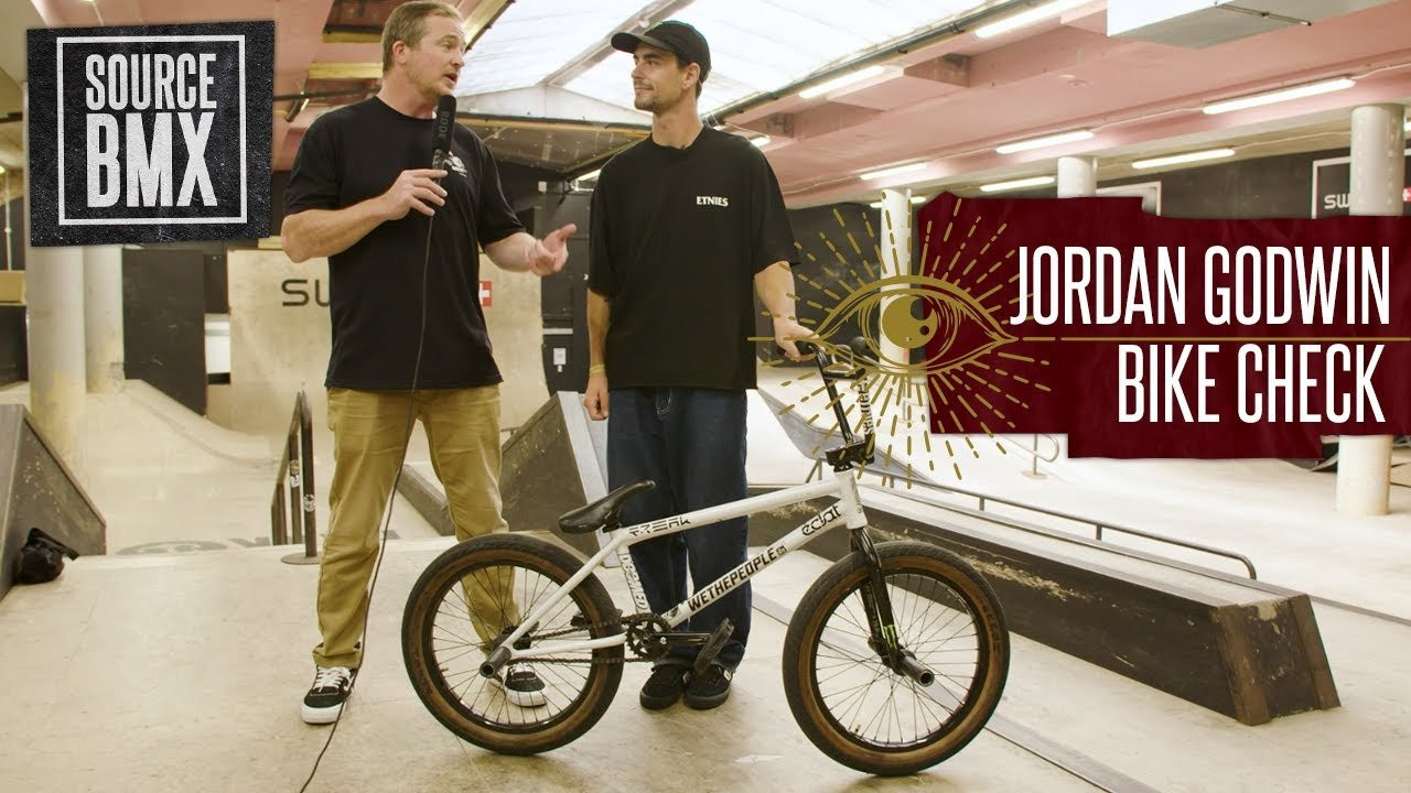 Source BMX: Jordan Godwin Bike Check 2023<br />Check out Jordan Godwin´s current setup and some awesome riding clips!<br /><br />Sub to @sourcebmx for more BMX content.<br /><br />Find all parts Jordan is riding on http://sourcebmx.com<br /><br />#bmx #sourcebmx #bikecheck