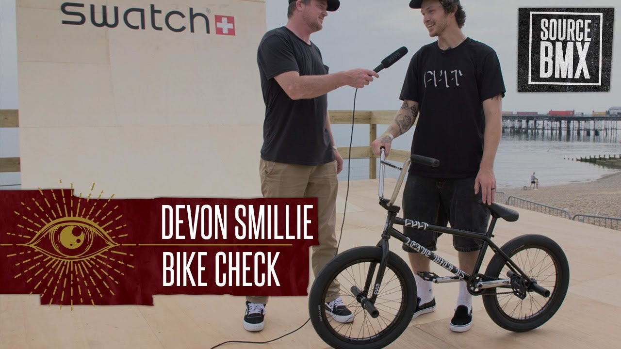 Source BMX: Devon Smillie Bike Check 2023<br />Check out Devon Smillie´s current setup and some riding clips!<br /><br />Sub to http://youtube.com/sourcebmx for more BMX content.<br /><br />Find all parts Devon is riding on http://sourcebmx.com<br /><br />#bmx #sourcebmx #bikecheck