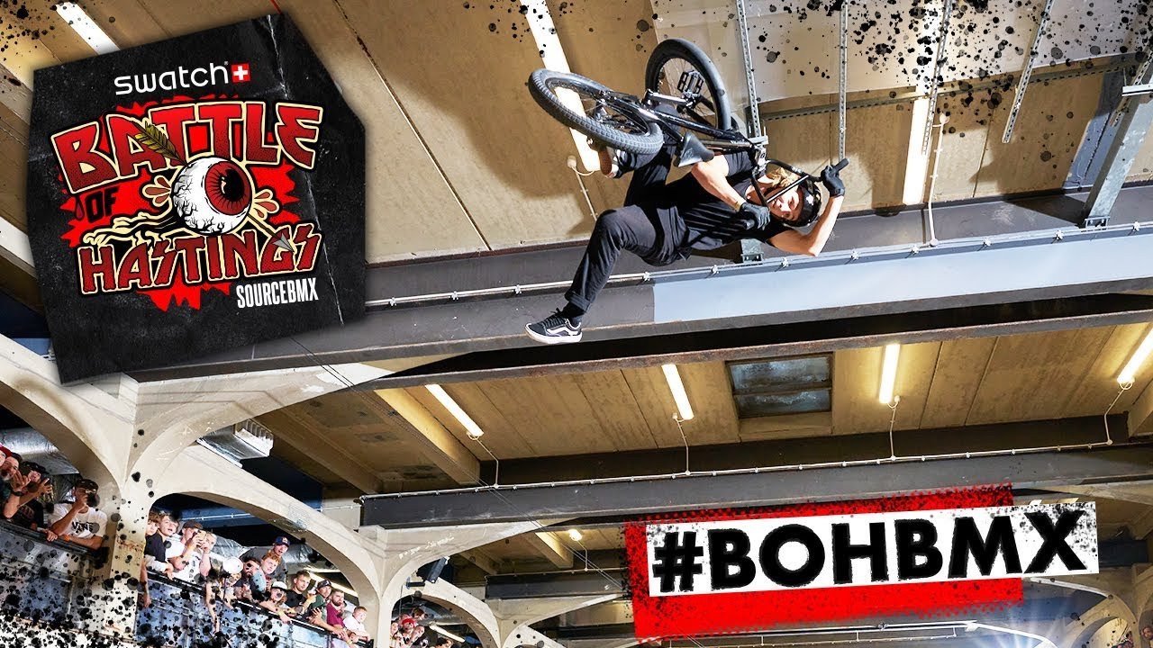 Source BMX: Swatch Battle of Hastings High Air Live Trailer 2023<br />Get ready for 5 Live Streams 8th-10th September! Here you go:<br /><br />Railjam on Friday: https://youtube.com/live/S3qZvvG7nbk<br /><br />Swatch High Air on Friday: https://youtube.com/live/Npy0WHskHsg<br /><br />PARK Session on Saturday: https://youtube.com/live/BEzhkFsR0bw<br /><br />Best Trick on Saturday: https://youtube.com/live/oGTjhbVyxjU<br /><br />Finals on Sunday: https://youtube.com/live/ETpVaghRvlU<br /><br />#bmx #bohbmx #sourcebmx <br /><br />Subscribe to http://youtube.com/SOURCEBMX for more BMX videos!<br /><br />More Info & Give-Aways: http://sourcebmx.com/BOH