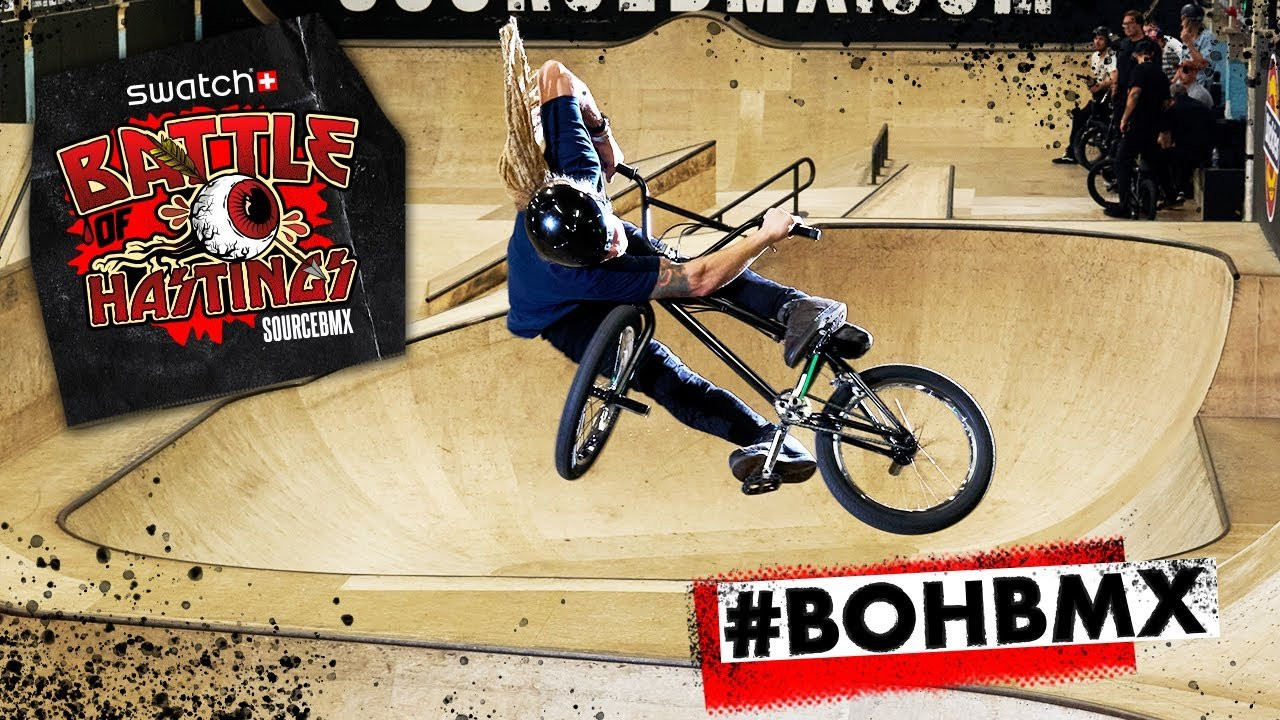 Source BMX: Swatch Battle of Hastings Best Trick Live Trailer 2023<br />Get ready for 5 Live Streams 8th-10th September! Here you go:<br /><br />Railjam on Friday: https://youtube.com/live/S3qZvvG7nbk<br /><br />Swatch High Air on Friday: https://youtube.com/live/Npy0WHskHsg<br /><br />PARK Session on Saturday: https://youtube.com/live/BEzhkFsR0bw<br /><br />Best Trick on Saturday: https://youtube.com/live/oGTjhbVyxjU<br /><br />Finals on Sunday: https://youtube.com/live/ETpVaghRvlU<br /><br />#bmx #bohbmx #sourcebmx <br /><br />Subscribe to http://youtube.com/SOURCEBMX for more BMX videos!<br /><br />More Info & Give-Aways: http://sourcebmx.com/BOH