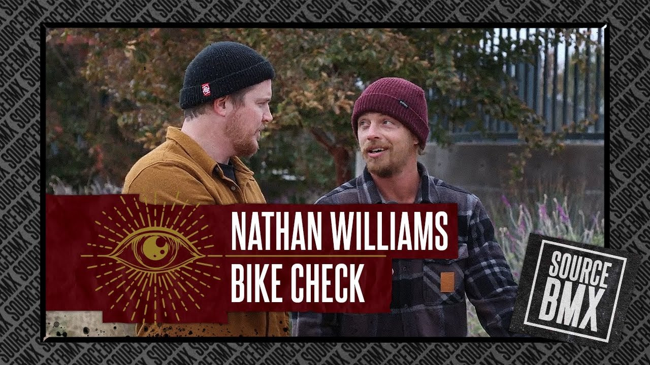 This week Van Homan catches up with #SourceBMX rider Nathan Williams to run through his signature @KinkBMX X @cinemabmx build!<br /><br />Stacked with signature parts from Corey Martinez, Garrett Renolds, Dakota Roche and Nathan himself you know this is a banger!<br /><br />Shop all of Nathans parts worldwide at sourcebmx.com<br /><br />Build Nathans bike or your dream build at sourcebmx.com/custombmx<br /><br />#bmx #nathanwilliams