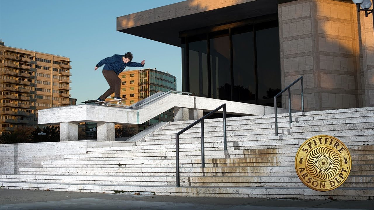 Daan Van Der Linden set new standards on classic San Francisco spots while filming for Spitfire Wheels latest release "Arson Department". Backside tailslide on St. Mary's will go down in the history books! Watch the full Arson Department edit here: https://www.youtube.com/watch?v=pkS8c6hW7Gs