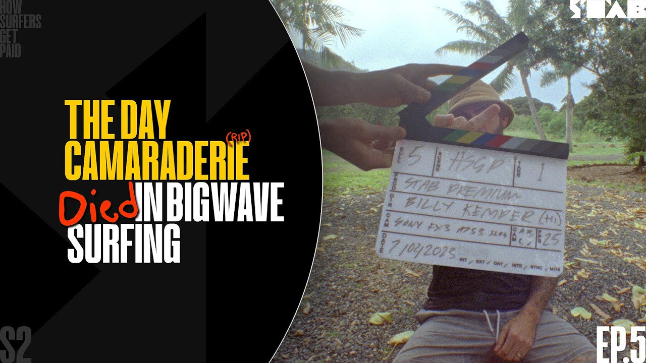 Season 2, Episode 5 of How Surfers Get Paid is centered on the death of camaraderie in big wave surfing. <br /><br />Watch exclusively on Stab Premium