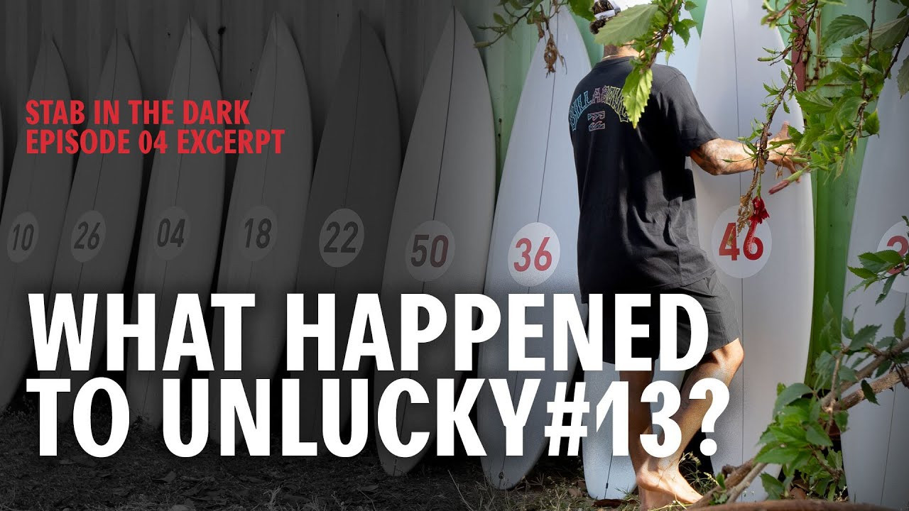 Watch the complete Stab in the Dark series here: https://tinyurl.com/ytv4xbp6<br /><br />In the first episode of Stab in the Dark with Italo Ferreira, our star was forced to discard one of his 13 boards based solely on appearance. He ended up choosing the number 46 board, which happened to be a Haydenshapes Darkside model. <br /><br />While Italo wasn't allowed to surf this Unlucky 13th board, we thought it would be fun to let someone of similar stature and ability to Italo try it out. Here's how it went...<br /><br />Video: Dylan Roberts and Hunter Martinez