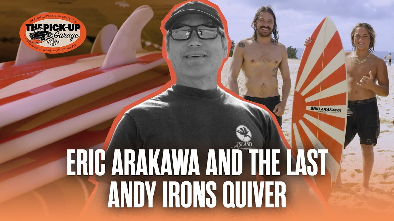 In Episode 1 of The Pick Up '23, presented by Vans, Eric invites Dylan Graves to ride a board from the last batch he’d ever shaped for Andy Irons. The segment commences with goosebumps, and concludes with smiles — and we get to see the 5’8” take a lot of hot laps at the Ehukai beach park in between. <br /><br />Watch the full Episode at the link below or on the Stab Premium App: <br /><br />https://stabmag.com/premium/and-were-back-the-vans-pick-up-episode-1/