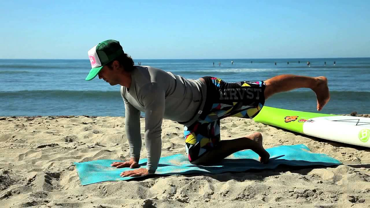 Jeramie Vaine of Boga Boards gives SUPthemag.com yoga you can use.