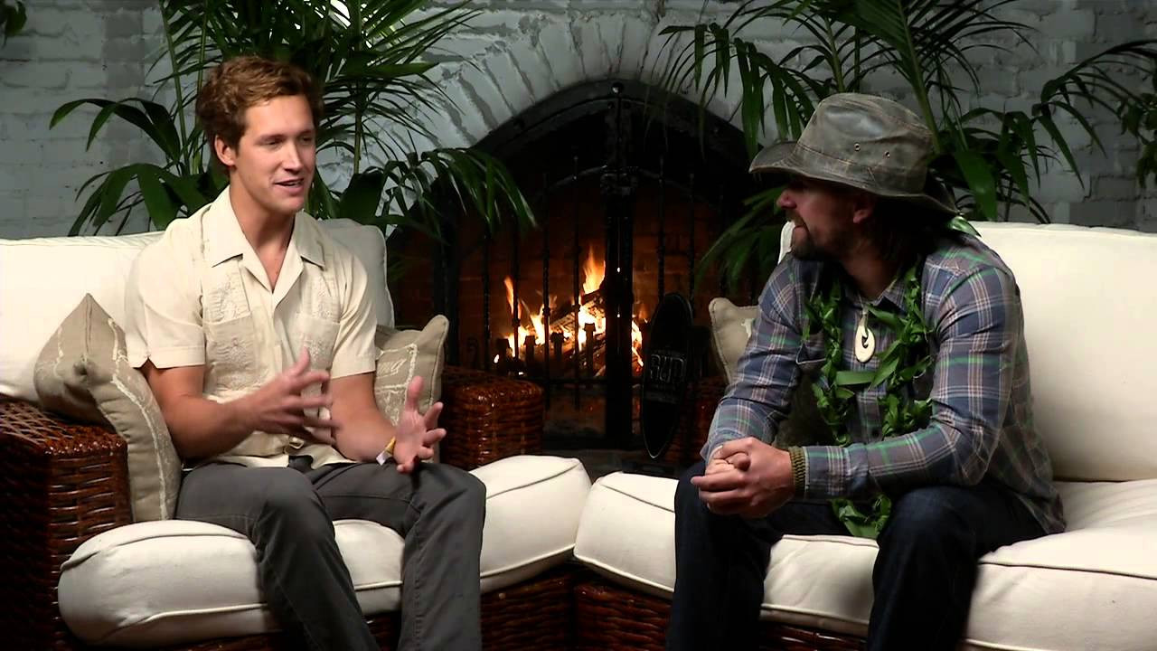 XF500 frontman Justin Riney backstage interview after his win for Top Expedition at the 2013 SUP Awards.