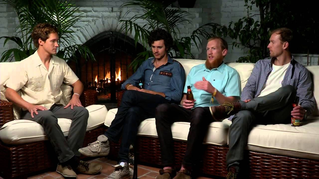 Stand backstage interview after their win for Movie of the Year at the 2013 SUP Awards.