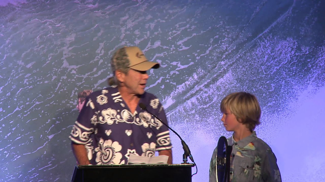 2013 SUP Awards Presented by Body Glove- The SUP Magazine Lifetime Achievement Award- Laird Hamilton<br /><br />All eyes and ears were focused on legendary waterman Laird Hamilton, who was presented with the SUP magazine Lifetime Achievement Award for his incredible impact on the sport. Hamilton's help progressing standup paddling is unprecedented, as he was instrumental in the pioneering and promotion of the sport.