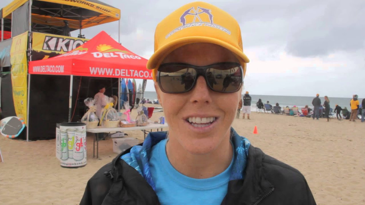 Organizer Candice Appleby talks Youth SUP Fiesta with SUP magazine from Bolsa Chica.