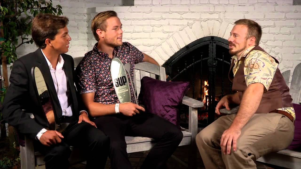 SUP Magazine Senior Editor, Dave Shively sits down with the top 3 Male Paddlers at the SUP Awards: Connor Baxter, Slater Trout and Kai Lenny. Dave digs deep on Battle of the Paddle strategy while Slater Trout plays Fashion Police.