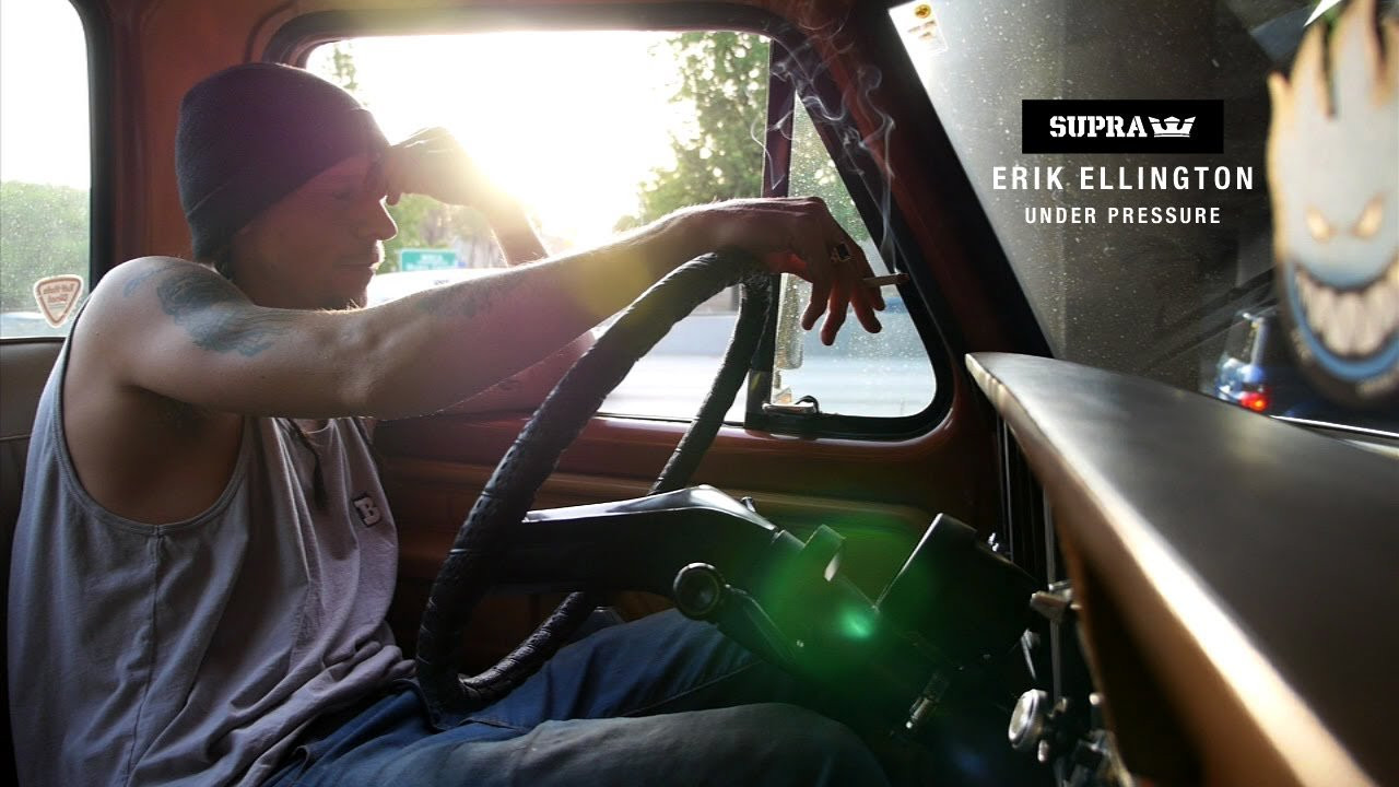 Some days are diamonds, some days are stones, but you got to do your best to make the most of each one. See what Erik Ellington has to go through when he's put behind the eight ball to get his new ad. <br /><br />Song 1-<br />Title: Green Grass<br />Artist: Bill Withers<br />Sussex Records <br /><br />Song 2-<br />Title: Under Pressure (instrumental)<br />Artist: Queen and David Bowie<br />Hollywood Records <br /><br />SITE: http://www.suprafootwear.com<br />FACEBOOK: http://www.facebook.com/suprafootwear<br />TWITTER: http://www.twitter.com/suprafootwear<br />INSTAGRAM: http://instagram.com/suprafootwear<br />PINTEREST: http://www.pinterest.com/suprafootwear<br />TUMBLR: http://www.suprafootwear.tumblr.com/<br />VIMEO: http://www.vimeo.com/suprafootwear