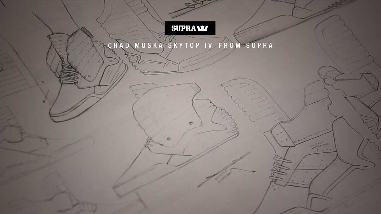 How does the new SKYTOP IV represent the past, present and future? Chad Muska and footwear designer Josh Brubaker fill you in.<br /><br />SITE: http://www.suprafootwear.com<br />FACEBOOK: http://www.facebook.com/suprafootwear<br />TWITTER: http://www.twitter.com/suprafootwear<br />INSTAGRAM: http://instagram.com/suprafootwear<br />PINTEREST: http://www.pinterest.com/suprafootwear<br />TUMBLR: http://www.suprafootwear.tumblr.com/<br />VIMEO: http://www.vimeo.com/suprafootwear