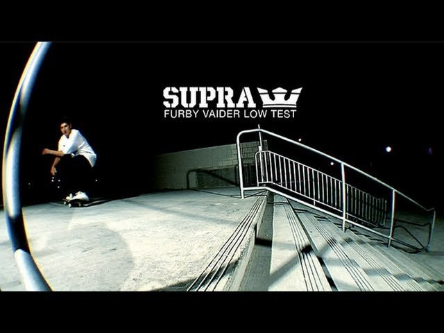 Ramiro "Furby" Salcedo giving the Vaider Low a wear test with a first try Nollie Flip!<br /><br />Directed By: Dennis Martin<br />Videography: Corey Cabrera<br /><br />SITE: http://www.suprafootwear.com<br />FACEBOOK: http://www.facebook.com/suprafootwear<br />TWITTER: http://www.twitter.com/suprafootwear<br />INSTAGRAM: http://instagram.com/suprafootwear<br />PINTEREST: http://www.pinterest.com/suprafootwear<br />TUMBLR: http://www.suprafootwear.tumblr.com/<br />VIMEO: http://www.vimeo.com/suprafootwear