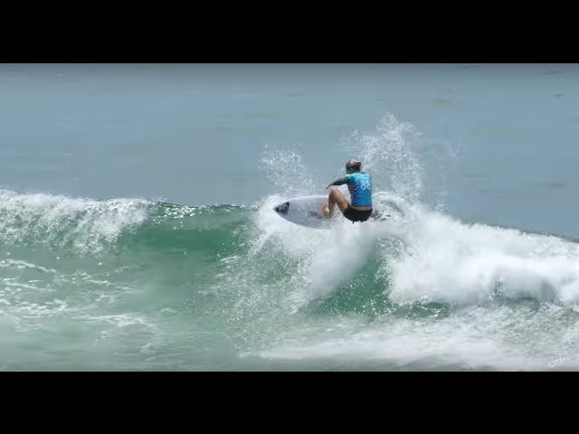 Stephanie Gilmore is a shark in and out of the water! The experienced surfer always comes to California prepared, with her low rocker, flatter deck, perfect for the flat sections we have here. It's amazing how well this girl can switch up her performance equipment, and still get the most out of each small surf city wave! <br /><br />Huntington can be a difficult wave to surf, especially when these ladies are trying to put up big scores (as the Vans US Open is a CT event). But Steph stops at nothing!<br /><br />http://www.TheSurfChannel.com<br />___<br /><br />The Surf Channel is an original, free, ad supported television network delivered on cable, satellite and IPTV services, web and wireless. The Video On Demand television network will be found on cable, satellite, telco and digital. Distribution partners include: Comcast, Cox Communications, DirecTV, Dish Network, Filmon.com.<br /><br />For industry news around the clock and to find out about the upcoming television launch, check out:<br /><br />http://www.TheSurfChannel.com<br />http://www.Facebook.com/TheSurfChannel<br />http://www.Twitter.com/TheSurfChannel<br />http://www.Instagram.com/TheSurfChannel<br /><br />* Twitter/Instagram your best barrel face to win prizes every month to #TheSurfChannel #BarrelFace, and 'Like' us on Facebook to join history's first network dedicated to the great sport of surfing.