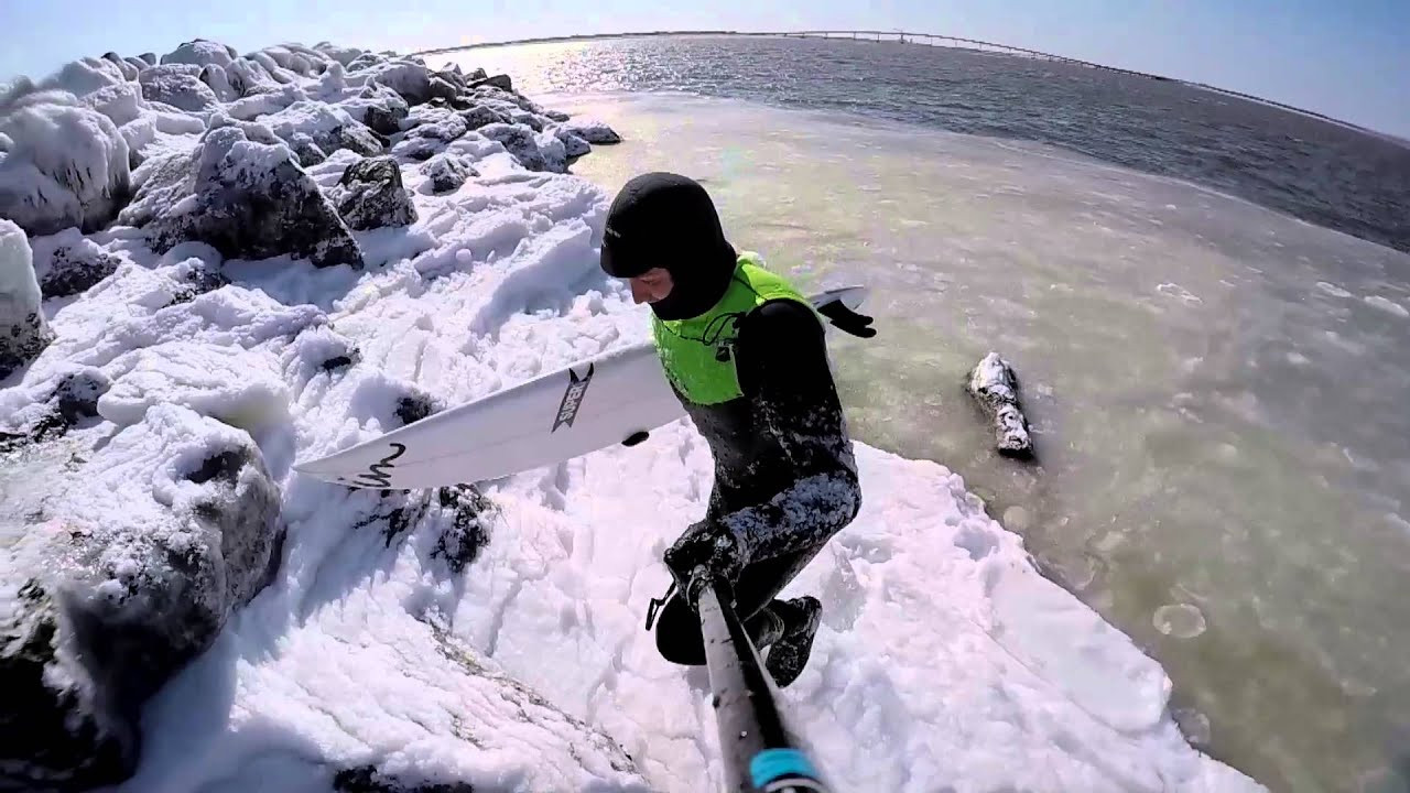 Have you ever considered trudging through waist deep slush or paddling past icebergs a sport? During the winter months, East Coast of the United States hardcore athletes battle intense weather conditions for the sport they love... surfing. <br /><br />http://www.TheSurfChannel.com<br />___<br /><br />The Surf Channel is an original, free, ad supported television network delivered on cable, satellite and IPTV services, web and wireless. The Video On Demand television network will be found on cable, satellite, telco and digital. Distribution partners include: Comcast, Cox Communications, DirecTV, Dish Network, Filmon.com.<br /><br />For industry news around the clock and to find out about the upcoming television launch, check out:<br /><br />http://www.TheSurfChannel.com<br />http://www.Facebook.com/TheSurfChannel<br />http://www.Twitter.com/TheSurfChannel<br />http://www.Instagram.com/TheSurfChannel<br /><br />* Twitter/Instagram your best barrel face to win prizes every month to #TheSurfChannel #BarrelFace, and 'Like' us on Facebook to join history's first network dedicated to the great sport of surfing.