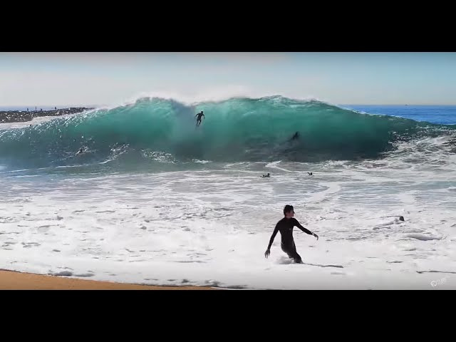 The Wedge in Newport Beach, California is one of the punchiest waves in Southern California. Watch as the wave rips, rolls, and explodes while surfers try to tackle the beastly shore break mid-October. <br /><br />http://www.TheSurfChannel.com<br />___<br /><br />The Surf Channel is an original, free, ad supported television network delivered on cable, satellite and IPTV services, web and wireless. The Video On Demand television network will be found on cable, satellite, telco and digital. Distribution partners include: Comcast, Cox Communications, DirecTV, Dish Network, Filmon.com.<br /><br />For industry news around the clock and to find out about the upcoming television launch, check out:<br /><br />http://www.TheSurfChannel.com<br />http://www.Facebook.com/TheSurfChannel<br />http://www.Twitter.com/TheSurfChannel<br />http://www.Instagram.com/TheSurfChannel<br /><br />* Twitter/Instagram your best barrel face to win prizes every month to #TheSurfChannel #BarrelFace, and 'Like' us on Facebook to join history's first network dedicated to the great sport of surfing.