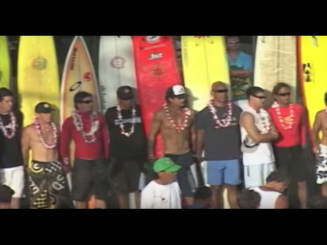 Join Mike Latronic and Zhara Mahlstedt on the North Short as they celebrate the big wave season. Watch as the top surfers in the world pay tribute at the Quicksilver Big Wave invitational in memory of Eddie Aikau.<br /><br />http://www.TheSurfChannel.com<br />___<br /><br />The Surf Channel is an original, free, ad supported television network delivered on cable, satellite and IPTV services, web and wireless. The Video On Demand television network will be found on cable, satellite, telco and digital. Distribution partners include: Comcast, Cox Communications, DirecTV, Dish Network, Filmon.com.<br /><br />For industry news around the clock and to find out about the upcoming television launch, check out:<br /><br />http://www.TheSurfChannel.com<br />http://www.Facebook.com/TheSurfChannel<br />http://www.Twitter.com/TheSurfChannel<br />http://www.Instagram.com/TheSurfChannel<br /><br />* Twitter/Instagram your best barrel face to win prizes every month to #TheSurfChannel #BarrelFace, and 'Like' us on Facebook to join history's first network dedicated to the great sport of surfing.