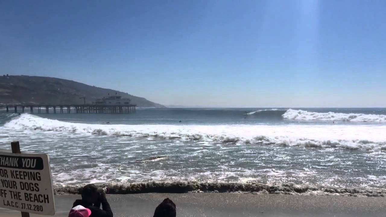 Http://www.TheSurfChannel.com <br /><br />Laird Hamilton shoots Malibu Pier during the Hurricane Marie swell at Surfrider Beach's First Point. Surf at Malibu was reported as the greatest conditions Southern California has seen in decades. Hamilton charged both Tuesday and Wednesday scoring bombs on a stand-up paddle. He and Allen Sarlo took waves all the way through the pier and onto the south side. Epic day to say the least...<br /><br />Hurricane Marie photo gallery on http://www.thesurfchannel.com<br /><br />Big Wednesday, August 27th, 2014.<br /><br />Footage by Shannon Marie Quirk<br />www.Facebook.com/ShannonReporting