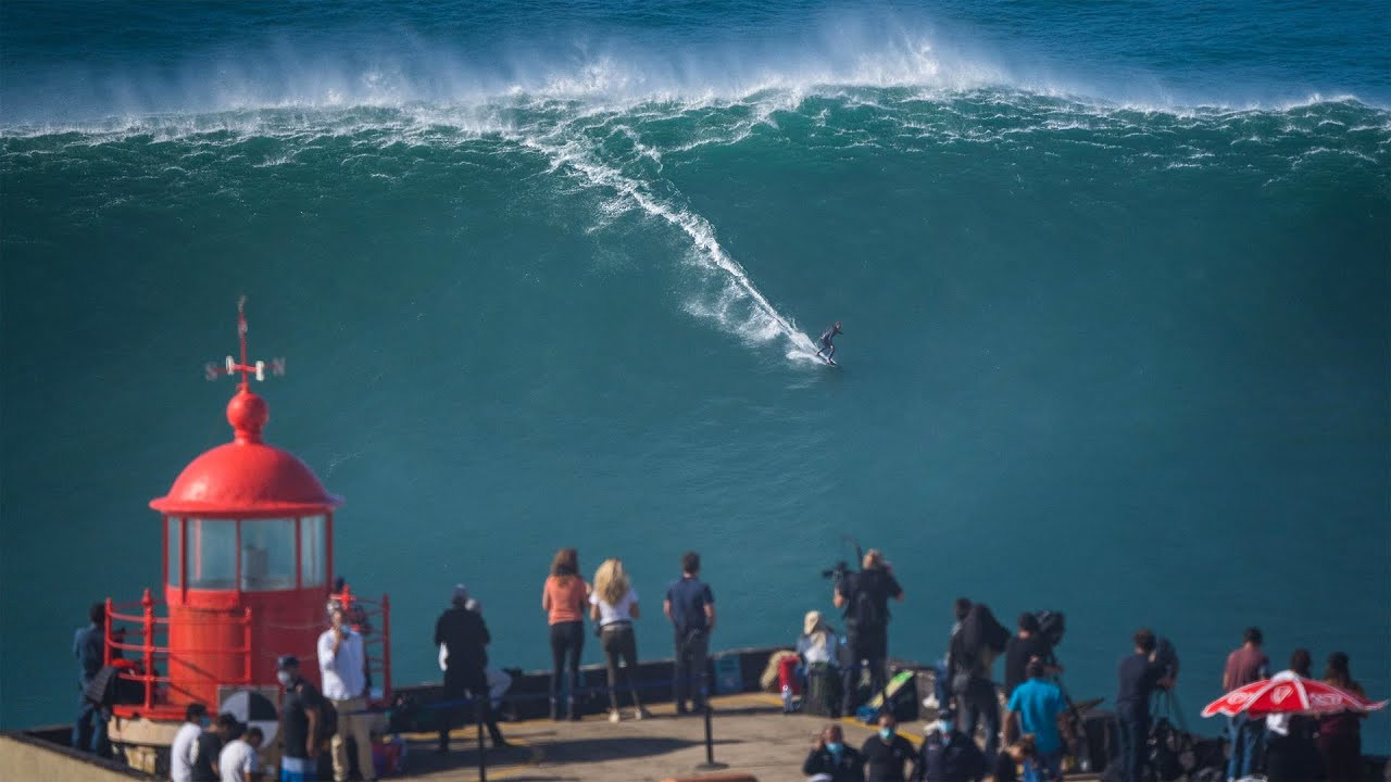 Sebastian Steudtner broke the Guinness World Record for the world's largest-ever surfed wave.<br /><br />On October 29, 2020, the German surfer rode an 86-foot wave (26.21 meters) at Praia do Norte in Nazaré, Portugal.<br /><br />According to the measurements made by the World Surf League (WSL), Steudtner improved Rodrigo Koxa's previous world record by six feet (1.83 meters).<br /><br />On November 8, 2017, the Brazilian had set a new big wave surfing mark at 80 feet (24.38 meters). His achievement remained untouched for nearly five years.<br /><br />Praia do Norte gets its fifth Guinness World Record for the largest surfing waves after Garrett McNamara (2011), Rodrigo Koxa (2017), and Maya Gabeira (2018 and 2020).<br /><br />Full Story:<br />https://www.surfertoday.com/surfing/sebastian-steudtner-sets-guinness-world-record-in-nazare