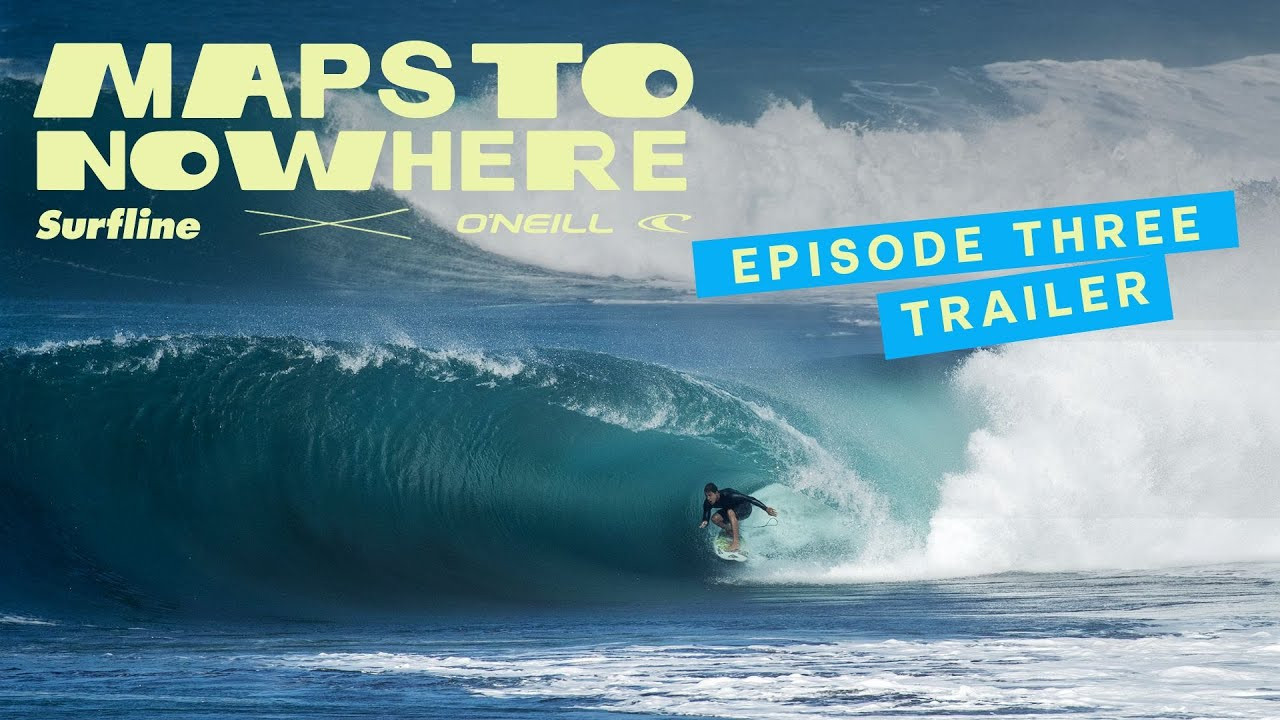 A crazy shift of fortune — and sand — turns the world upside down for Caity and Timo Simmers and Soli Bailey. The trio travel so far they can’t remember how long it takes, only to find small waves closing out on pebblecrete. Could M2N have finally struck out? Where ARE they? Three days and some insane rides later, they’re all changed humans. Do NOT miss Caity’s performance in this extraordinary land of barrels. Live here and on Surfline YouTube https://www.youtube.com/surfline this weekend. Be stoked!<br /><br />Now live:<br />Ep 1, “Wonderland of Waves” https://www.surfline.com/surf-news/maps-to-nowhere-season-2-ep-1-wonderland-of-waves/199401 |<br /><br />Ep 2, “Forbidden Isle” https://www.surfline.com/surf-news/coming-april-25-maps-nowhere-forbidden-isle/200060<br /><br />Visit the whole Maps Universe here on Surfline YouTube! https://www.youtube.com/playlist?list=PLpi1EAR1PAPchJiwKFPXI7vqfdUIpd8Yu<br />-----------------------------------<br /> Subscribe: <br /> http://www.youtube.com/subscription_center?add_user=surfline<br /> <br /> Become a Surfline Premium Member: <br /> https://surfl.in/2Cd36tF<br /> ----------------------------------