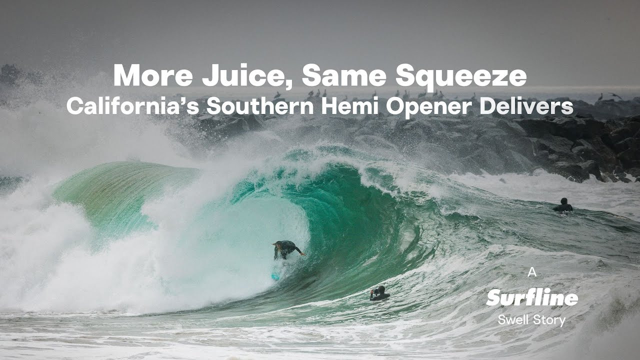 Last week's south swell was the biggest early season Southern Hemi to hit California since 2012. No, this is not just a compelling YouTube title. We know this because we have a digital filing cabinet somewhere in the basement that contains about 40 years of data of swells hitting coastlines all over the world. Which, to be fair, can be quite useful with coming up with compelling YouTube title. <br />That said, south swells are notoriously selectively good in California. Sounds good on paper, sure, but really, there's only a handful of spots that really benefit. The trifecta of Lowers, Wedge and Malibu for starters. This particular swell was far enough north to offer up some fine surf in Santa Cruz as well. All of which are featured, in fine form, in the vid above. <br /><br />As for the title? Well, Surfline's SoCal based forecaster Schaler Perry kinda nailed it. "When that storm system, that fetch, stayed over the developing seas we get a little more juice out of the same squeeze," he said. "Wasn't the first swell of the year but it was the proper season opener that got spots across the states into pretty solid Southern Hemisphere surf." <br /><br />Here's to a fruitful summer. Stay tuned for our Southern Hemisphere Outlook, coming very soon. <br /><br />And check here for the photo gallery: https://www.surfline.com/surf-news/freeze-framed-early-season-south-swell-slams-california/199958<br />-----------------------------------<br /> Subscribe: <br /> http://www.youtube.com/subscription_center?add_user=surfline<br /> <br /> Become a Surfline Premium Member: <br /> https://surfl.in/2Cd36tF<br /> ----------------------------------