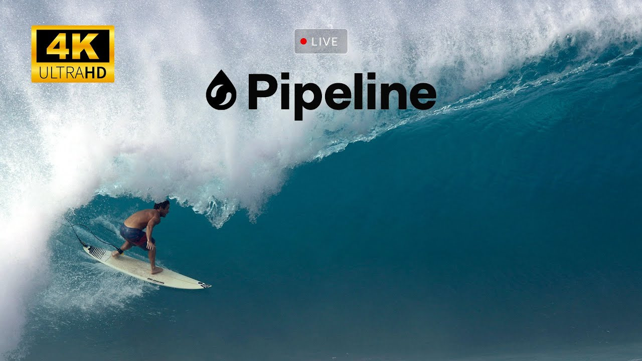 Welcome Back, Pipeline.<br />After a wild and wooly morning at Pipeline — way more rough than diamonds -- the Banzai is starting to clean up and offer some beautiful caverns for those willing to huck themselves over the ledge. And because we like to share — and because we know one gets WAY more waves mindsurfing Pipe than actually attempting to ride it — we’re going to stream the action live on YouTube, in 4K HD, so long as it stays good with our top-quality streaming cam. We HIGHLY suggest casting this stream to your TV, or using the YouTube app on your 4K SmartTV. Prepare to be distracted. And maybe a little inspired. And occasionally horrified. One thing’s for sure — you will be entertained. Also! We’ll be going live often over this winter season -- be sure to subscribe to our channel and click the notification bell to be notified next time we are live with the cam for free.<br /><br />North Shore Oahu Live Cams:<br />Pipeline: https://www.surfline.com/surf-report/pipeline/5842041f4e65fad6a7708890<br />Backdoor Pipeline: https://www.surfline.com/surf-report/backdoor/5842041f4e65fad6a7708891<br />Sunset Beach: https://www.surfline.com/surf-report/sunset-beach/5842041f4e65fad6a770888d<br />Waimea Bay: https://www.surfline.com/surf-report/waimea-bay/5842041f4e65fad6a7708895<br />-----------------------------------<br /> Subscribe: <br /> http://www.youtube.com/subscription_center?add_user=surfline<br /> <br /> Become a Surfline Premium Member: <br /> https://surfl.in/2Cd36tF<br /> ----------------------------------