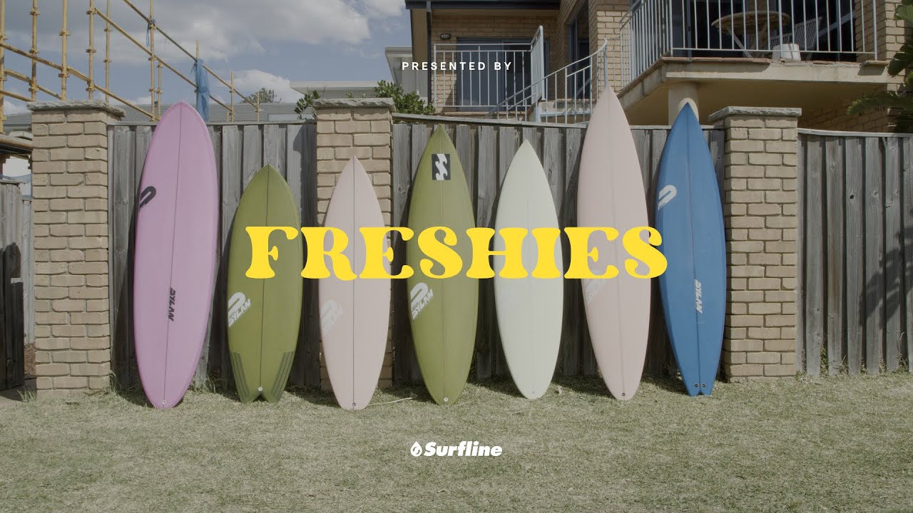 Picking up a new board has got to be one of surfing's best moments. That's the subject of our new series, Freshies. Ep one live now with Dylan Longbottom and Laura Enever.<br />-----------------------------------<br /> Subscribe: <br /> http://www.youtube.com/subscription_center?add_user=surfline<br /> <br /> Become a Surfline Premium Member: <br /> https://surfl.in/2Cd36tF<br /> ----------------------------------