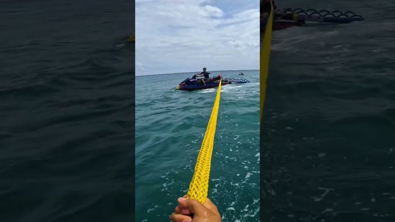 Lucas Chubmo pulled off a last- second strike mission from Brazil to Tahiti. He made it just in time for this late drop, and he stayed to help in the after-math of the flash flooding that followed. Watch all the action from Teahupo’o now at the link in bio and to help the town rebuild.