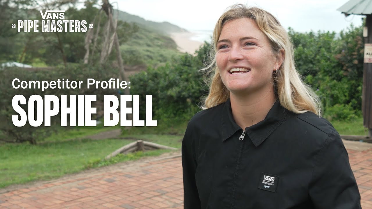 Sophie Bell has never surfed Pipeline, however, the young South African will be surfing in this year’s Vans Pipe Masters. Learn why and what session specifically earned her an invite.<br /><br />Music Credits:<br />Rick Snowden<br /><br />About Vans Surf:<br />Inspired by the creative pioneers, craftsmen, legends, and true icons of the sport, Vans Surf embodies a lifestyle of experimentation and championing the creative and unpredictable nature of surfing—because progress is never a straight line. Vans Surf: “Off The Wall and Into The Water.”<br /><br />Vans Global Surf Team:<br />Alex Knost, Chelsea Woody, Dane Gudauskas, Dane Reynolds, Dylan Graves, Harry Bryant, Ivan Florence, Jett Schilling, Joel Tudor, Justin Quintal, Kyuss King, Leila Hurst, Michael February, Nathan Fletcher, Nathan Florence,  Pat Gudauskas, Rasmus King, Tanner Gudauskas, and Wade Goodall. <br /><br />Discover more Vans Surf content:<br />https://youtube.com/playlist?list=PL9F49ECDEA9831DED<br /> <br />Learn more about Vans Surf:<br />https://www.vans.com/surf.html?icn=topnav<br /><br />About Vans:<br />Vans®, a VF Corporation (NYSE: VFC) brand, is the original action sports footwear, apparel, and accessories brand. Vans® authentic collections are sold in 97 countries through a network of subsidiaries, distributors, and international offices. Vans® has over 2,000 retail locations globally including owned, concession and partnership doors. The Vans® brand promotes creative self-expression in youth culture across action sports, art, music, and street culture and delivers progressive platforms such as Vans Checkerboard Day, Vans Park Series, Vans Triple Crown of Surfing®, Vans Custom Culture, and Vans’ cultural hub and international music venue, House of Vans.<br /><br />Connect with Vans:<br />http://www.vans.com/surf   <br />http://www.twitter.com/vanssurf<br />http://www.instagram.com/vanssurf<br />http://www.tiktok.com/@vans<br /> <br />Subscribe now at: <br />http://www.youtube.com/vans