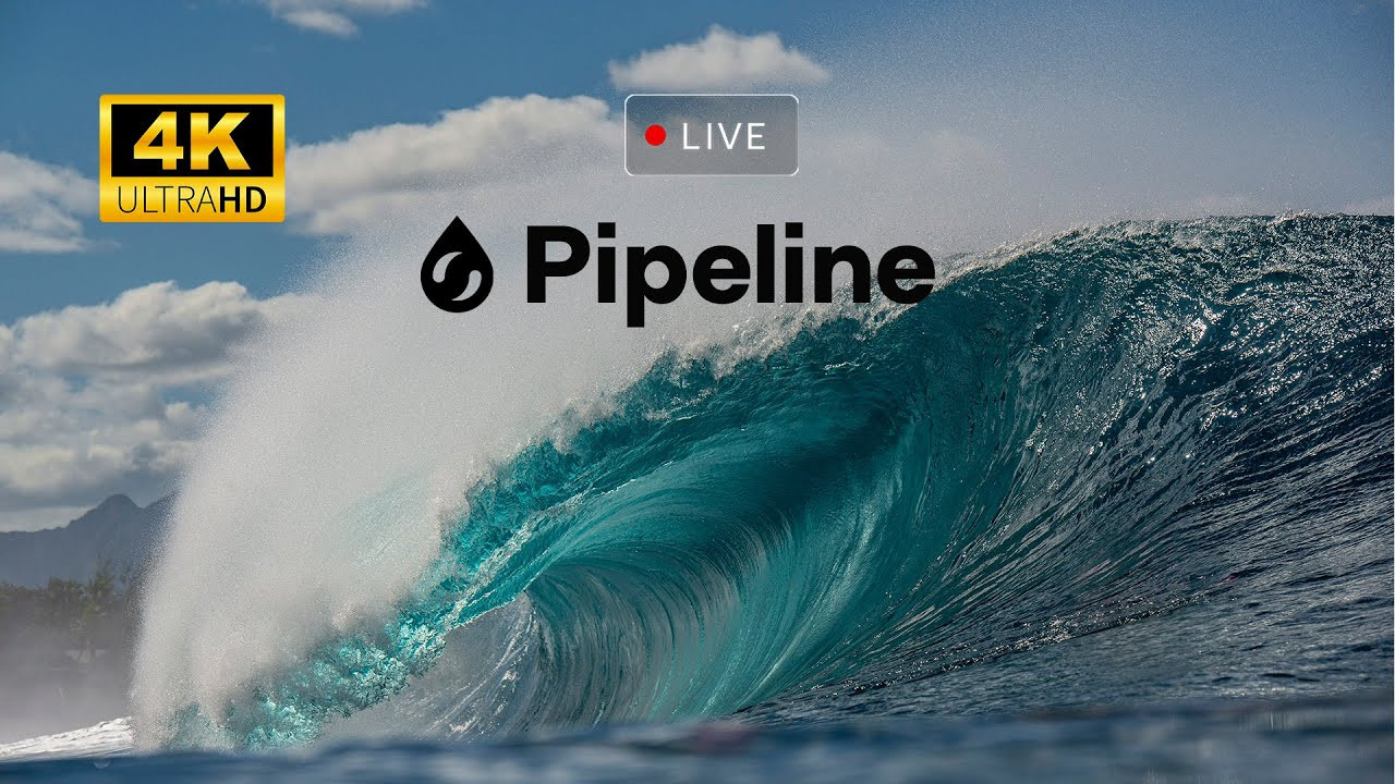Get surfers something they actually need. Give a gift card for Surfline Premium.<br />https://www.surfline.com/gift-cards<br /><br />As mentioned, Pipeline started slow this winter, but has been been making up for lost time over the past couple weeks or so, with a series of good to really good days over the holidays. Today, another solid northwest swell is slamming the Islands, just in time for any tuberiding related New Year’s resolutions. And because we we know one gets WAY more waves mindsurfing Pipe than actually attempting to ride it — we’re gonna stream the action live, in 4K HD, as long as it’s good. We HIGHLY suggest casting this stream to your TV. (As well as making sure your YouTube viewer settings are set to 4K/2160p.) <br /><br />Surfline’s Director of Forecasting Kevin Wallis breaks down the day: “A big northwest swell is slamming the islands today, courtesy of a recent low in the western North Pacific. Surf will be pumping all day for Oahu’s North Shore but should see a peak in waves around late morning through the early afternoon. Pipe is likely going to be maxed out at times, with wash through sets from Third Reef. But there will be some gems in the mix as well. Tradewinds will be light and from an ideal direction,: ESE, which is straight offshore at Pipe. A light sea breeze is at least possible for the mid afternoon, before light offshore winds likely return again an hour or so before sundown.”<br /><br />-----------------------------------<br /> Subscribe: <br /> http://www.youtube.com/subscription_center?add_user=surfline<br /> <br /> Become a Surfline Premium Member: <br /> https://surfl.in/2Cd36tF<br /> ----------------------------------