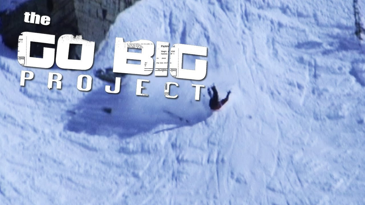 Falling off of cliffs at Snowbird Resort in Utah.