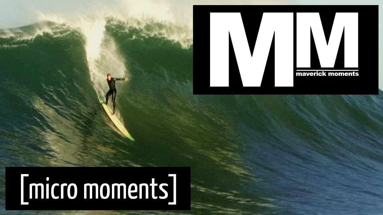 Footage from episode 5 of the critically acclaimed web series "Maverick Moments" created by the award-winning production company, The Go Big Project. Several of the episode were filmed during the same swells that were filmed for the hollywood film Chasing mavericks starring Gerard butler. Footage from Maverick Moments episodes was used in the Feature narrative film produced by Walden Media & 20th century FOX as well as the the two part TV special titled "The Making of Mavericks". Footage was also used in the new feature length documentary about the surf spot known as Mavericks titled "Discovering Mavericks" directed by Josh Pomer.
