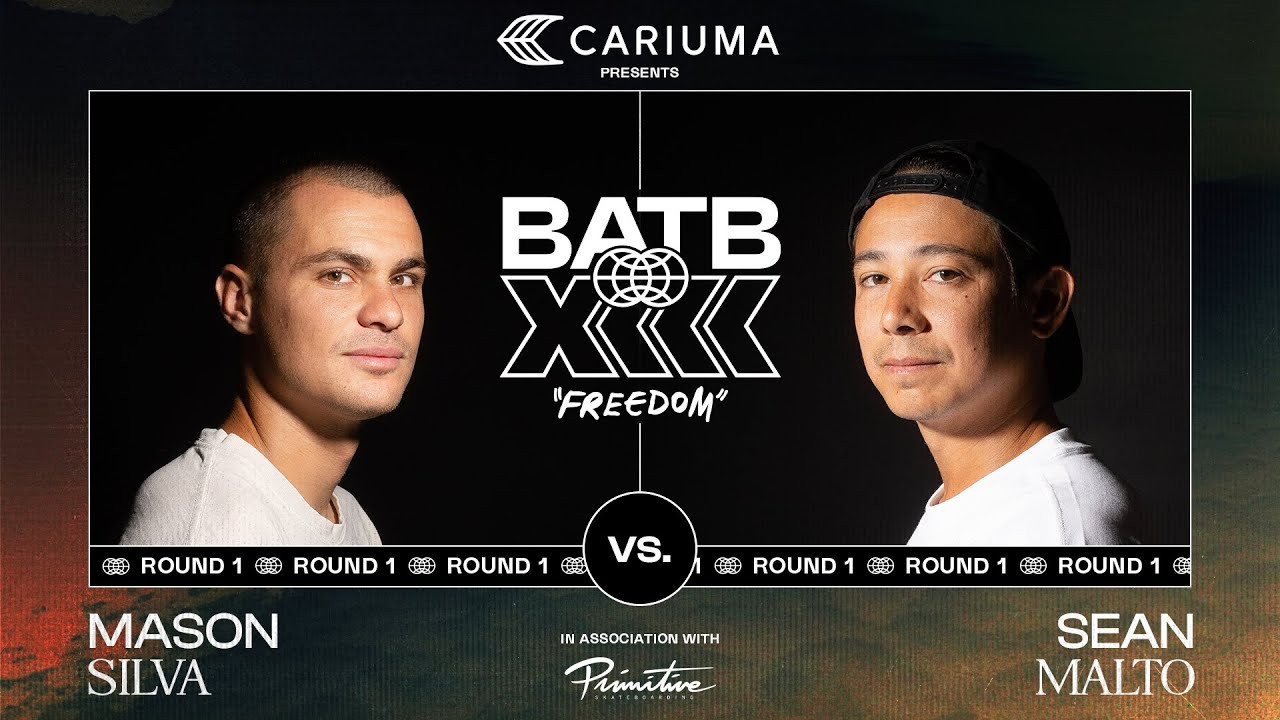 BATB regular Sean Malto goes head-to-head against Nike teammate Mason Silva in Round 1 of BATB 13: Freedom, presented by Cariuma @cariumabrand. <br /><br />Special thanks to Cariuma and @Primitiveskateboarding.<br /><br />Come to Finals Night with the purchase of an exclusive BATB 13 Finals Night Tickets Board in The Canteen! <br /><br />https://canteen.theberrics.com/collections/batb-13<br /><br />Opening Animation By: David Doran<br />https://www.instagram.com/daviddoran_<br /><br />Subscribe to The Berrics: http://bit.ly/TheBerricsYoutube<br /><br />The Berrics is one of the world's largest skateboarding media companies founded by professional skateboarders Steve Berra and Eric Koston in December of 2007 that covers skate news, video parts, contests, music, culture, and more. Berra + Eric = Berrics<br /><br />With over 10,000 skateboarding videos under their belt, including Battle at The Berrics, Do A Kickflip and Life on Video, The Berrics is not only one of the most popular online platforms in skate culture but one of the most famous skate spots in the world. Tune in regularly to watch videos with @TonyHawk, @Prod84skate, @nyjah, Yuto Horigome, Rayssa Leal and many more.<br /><br />Subscribe to The Berrics: http://bit.ly/TheBerricsYoutube<br /><br />Daily Videos and More: http://theberrics.com<br />Shop our Online Store: https://canteen.theberrics.com/<br />Follow The Berrics on Instagram: http://instagram.com/berrics<br />Follow The Berrics on TikTok: https://www.tiktok.com/@berrics?<br />Follow The Berrics on Facebook: http://fb.com/berrics<br />Follow The Berrics on Twitter: http://twitter.com/berrics<br /><br />#Skateboarding #Berrics #TheBerrics #SkateboardingIsFun