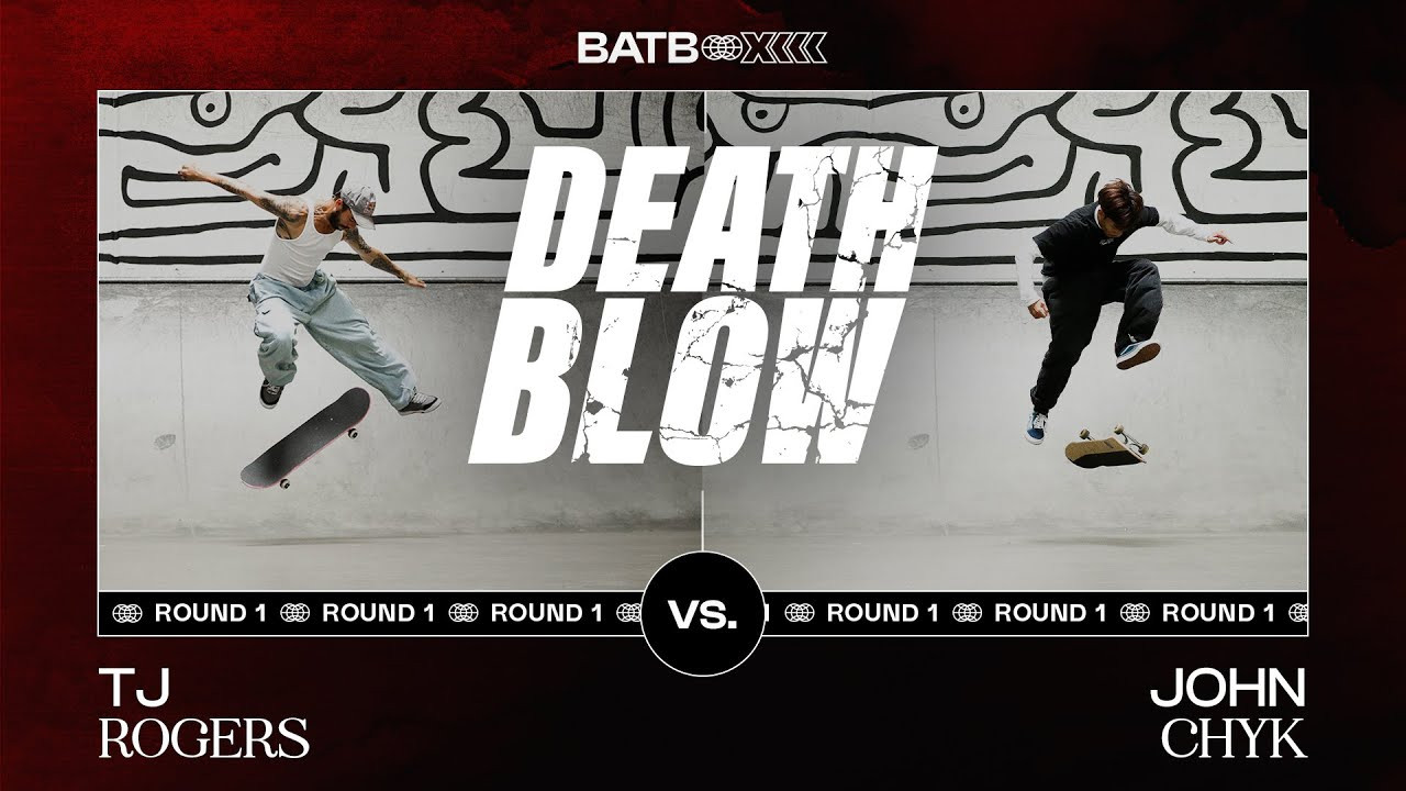 John Chyk won his BATB Fight Night to earn his way into our illustrious flatground tournament to face TJ Rogers in BATB 13: Freedom, presented by Cariuma. Sit down with TJ and John in today’s ‘Death Blow’ to see how they’re feeling about their upcoming battle.<br /><br />Exclusive BATB 13: Freedom Finals Night Ticket Boards are now available in The Canteen!<br /><br />https://canteen.theberrics.com/collections/batb-13<br /><br />Subscribe to The Berrics: http://bit.ly/TheBerricsYoutube<br /><br />The Berrics is one of the world's largest skateboarding media companies founded by professional skateboarders Steve Berra and Eric Koston in December of 2007 that covers skate news, video parts, contests, music, culture, and more. Berra + Eric = Berrics<br /><br />With over 10,000 skateboarding videos under their belt, including Battle at The Berrics, Do A Kickflip and Life on Video, The Berrics is not only one of the most popular online platforms in skate culture but one of the most famous skate spots in the world. Tune in regularly to watch videos with @TonyHawk, @Prod84skate, @nyjah, Yuto Horigome, Rayssa Leal and many more.<br /><br />Subscribe to The Berrics: http://bit.ly/TheBerricsYoutube<br /><br />Daily Videos and More: http://theberrics.com<br />Shop our Online Store: https://canteen.theberrics.com/<br />Follow The Berrics on Instagram: http://instagram.com/berrics<br />Follow The Berrics on TikTok: https://www.tiktok.com/@berrics?<br />Follow The Berrics on Facebook: http://fb.com/berrics<br />Follow The Berrics on Twitter: http://twitter.com/berrics<br /><br />#Skateboarding #Berrics #TheBerrics #SkateboardingIsFun