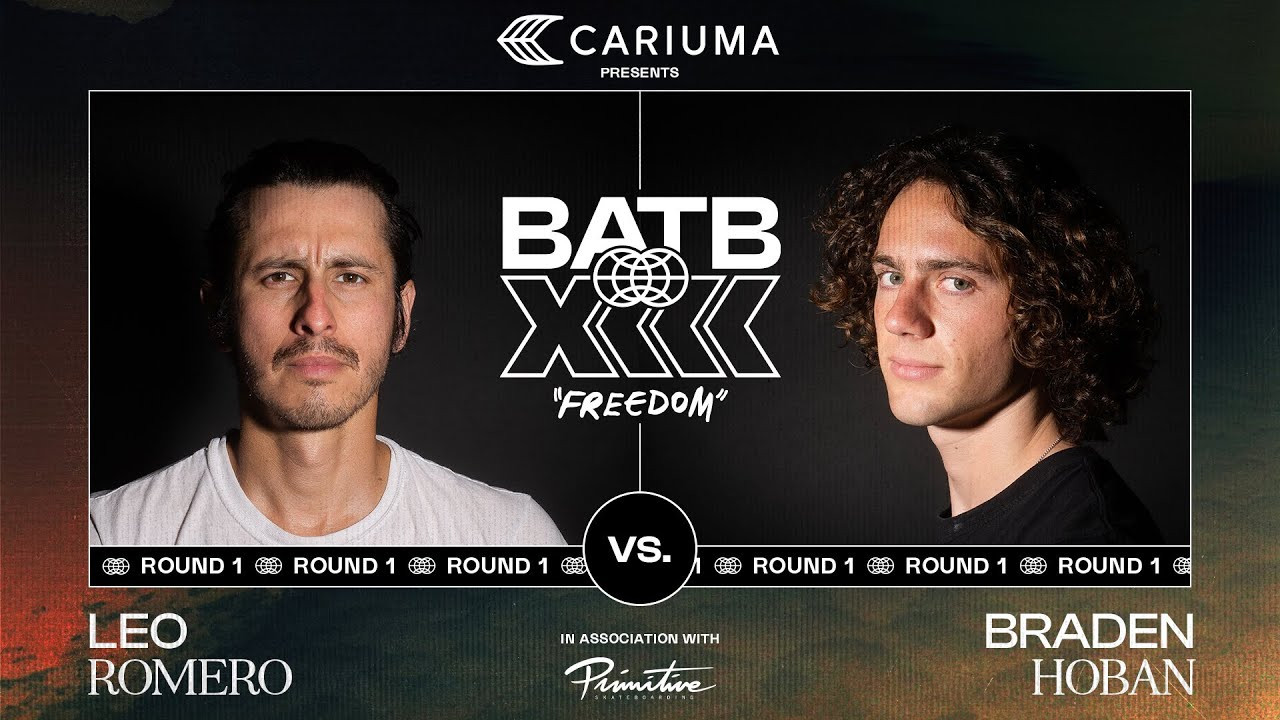 Youngblood Braden Hoban takes on veteran teammate Leo Romero in Round 1 of BATB 13: Freedom, presented by Cariuma.<br /><br />Exclusive BATB 13 Finals Night Ticket Boards are now available in The Canteen! https://canteen.theberrics.com/collections/batb-13<br /><br />Special thanks to @cariumabrand and @Primitiveskateboarding <br /><br />Opening Animation By: David Doran https://www.instagram.com/daviddoran_<br /><br />Subscribe to The Berrics: http://bit.ly/TheBerricsYoutube<br /><br />The Berrics is one of the world's largest skateboarding media companies founded by professional skateboarders Steve Berra and Eric Koston in December of 2007 that covers skate news, video parts, contests, music, culture, and more. Berra + Eric = Berrics<br /><br />With over 10,000 skateboarding videos under their belt, including Battle at The Berrics, Do A Kickflip and Life on Video, The Berrics is not only one of the most popular online platforms in skate culture but one of the most famous skate spots in the world. Tune in regularly to watch videos with @TonyHawk, @Prod84skate, @nyjah, Yuto Horigome, Rayssa Leal and many more.<br /><br />Subscribe to The Berrics: http://bit.ly/TheBerricsYoutube<br /><br />Daily Videos and More: http://theberrics.com<br />Shop our Online Store: https://canteen.theberrics.com/<br />Follow The Berrics on Instagram: http://instagram.com/berrics<br />Follow The Berrics on TikTok: https://www.tiktok.com/@berrics?<br />Follow The Berrics on Facebook: http://fb.com/berrics<br />Follow The Berrics on Twitter: http://twitter.com/berrics<br /><br />#Skateboarding #Berrics #TheBerrics #SkateboardingIsFun
