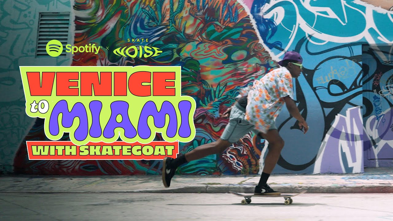 Come along with Leandre Sanders as he travels from California to Florida to experience the sights, sounds, and skating of @Spotify's #SkateNoise event in Miami!<br /><br />Soak up the Miami culture with SkateGoat, link up with locals in the streets, check out Zion Effs home skatepark and get a session at Ramp 48, before linking with Brad Cromer, Zion Wright, and Jamie Foy at Lot 11 Skatepark for Spotify’s Skate Noise!<br /><br />The event, based around a Spotify playlist curated for skateboarding that represents the sounds of skating in Miami, drew a crowd of locals, Pros, and music fans under the bridge at Lot 11 for free food, skating with pros, and live musical performances by the Jacuzzi Boys.<br /><br />Be sure to check out the Skate Noise playlist here!<br />https://spotify.link/SkateNoise<br /><br />Subscribe to The Berrics: http://bit.ly/TheBerricsYoutube<br /><br />The Berrics is one of the world's largest skateboarding media companies founded by professional skateboarders Steve Berra and Eric Koston in December of 2007 that covers skate news, video parts, contests, music, culture, and more. Berra + Eric = Berrics<br /><br />With over 10,000 skateboarding videos under their belt, including Battle at The Berrics, Do A Kickflip and Life on Video, The Berrics is not only one of the most popular online platforms in skate culture but one of the most famous skate spots in the world. Tune in regularly to watch videos with @TonyHawk, @Prod84skate, @nyjah, Yuto Horigome, Rayssa Leal and many more.<br /><br />Subscribe to The Berrics: http://bit.ly/TheBerricsYoutube<br /><br />Daily Videos and More: http://theberrics.com<br />Shop our Online Store: https://canteen.theberrics.com/<br />Follow The Berrics on Instagram: http://instagram.com/berrics<br />Follow The Berrics on TikTok: https://www.tiktok.com/@berrics?<br />Follow The Berrics on Facebook: http://fb.com/berrics<br />Follow The Berrics on Twitter: http://twitter.com/berrics<br /><br />#Skateboarding #Berrics #TheBerrics #SkateboardingIsFun