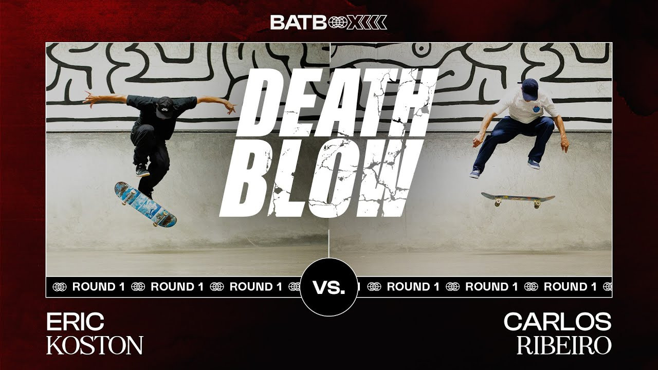 Eric Koston and Carlos Ribeiro go head-to-head THIS SUNDAY in the first round of BATB 13: Freedom, presented by @cariumabrand. Hear their thoughts on their upcoming battle in today’s Death Blow! <br /><br />Will Koston’s arsenal of 90’s tricks put the pressure on Ribeiro’s switch double kickflip? Only time will tell... <br /><br />Exclusive autographed BATB 13 Board signed by Eric Koston or Carlos Ribeiro are now available in The Canteen! These Round 1 boards will only be available this week and are your ticket to Final Night! Grab one before they’re gone for good. <br /><br />https://canteen.theberrics.com/collections/batb-13<br /><br />Subscribe to The Berrics: http://bit.ly/TheBerricsYoutube<br /><br />The Berrics is one of the world's largest skateboarding media companies founded by professional skateboarders Steve Berra and Eric Koston in December of 2007 that covers skate news, video parts, contests, music, culture, and more. Berra + Eric = Berrics<br /><br />With over 10,000 skateboarding videos under their belt, including Battle at The Berrics, Do A Kickflip and Life on Video, The Berrics is not only one of the most popular online platforms in skate culture but one of the most famous skate spots in the world. Tune in regularly to watch videos with @TonyHawk, @Prod84skate, @nyjah, Yuto Horigome, Rayssa Leal and many more.<br /><br />Subscribe to The Berrics: http://bit.ly/TheBerricsYoutube<br /><br />Daily Videos and More: http://theberrics.com<br />Shop our Online Store: https://canteen.theberrics.com/<br />Follow The Berrics on Instagram: http://instagram.com/berrics<br />Follow The Berrics on TikTok: https://www.tiktok.com/@berrics?<br />Follow The Berrics on Facebook: http://fb.com/berrics<br />Follow The Berrics on Twitter: http://twitter.com/berrics<br /><br />#Skateboarding #Berrics #TheBerrics #SkateboardingIsFun