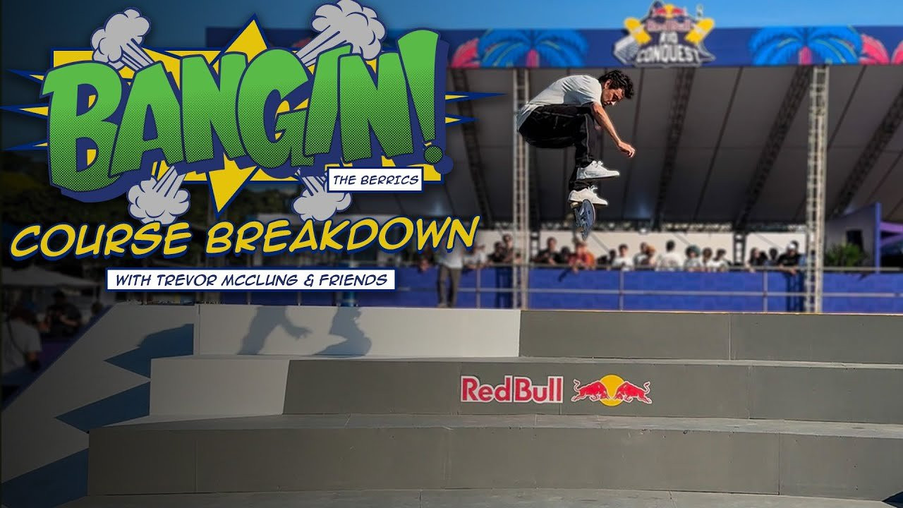 This past weekends @RedBullSkateboarding's Rio Conquest went off with a bang, but before things kicked off we found Trevor McClung on this one of a kind course and had him break down and rip up the park for us. With the help of Zion Wright, Leandre Sanders, Gustavo Ribeiro and Giovanni Vianna check out this Bangin’ course preview and head over to Redbull.com watch the full contest broadcast if you missed it.<br /><br />Subscribe to The Berrics: http://bit.ly/TheBerricsYoutube<br /><br />The Berrics is one of the world's largest skateboarding media companies founded by professional skateboarders Steve Berra and Eric Koston in December of 2007 that covers skate news, video parts, contests, music, culture, and more. Berra + Eric = Berrics<br /><br />With over 10,000 skateboarding videos under their belt, including Battle at The Berrics, Do A Kickflip and Life on Video, The Berrics is not only one of the most popular online platforms in skate culture but one of the most famous skate spots in the world. Tune in regularly to watch videos with @TonyHawk, @Prod84skate, @nyjah, Yuto Horigome, Rayssa Leal and many more.<br /><br />Subscribe to The Berrics: http://bit.ly/TheBerricsYoutube<br /><br />Daily Videos and More: http://theberrics.com<br />Shop our Online Store: https://canteen.theberrics.com/<br />Follow The Berrics on Instagram: http://instagram.com/berrics<br />Follow The Berrics on TikTok: https://www.tiktok.com/@berrics?<br />Follow The Berrics on Facebook: http://fb.com/berrics<br />Follow The Berrics on Twitter: http://twitter.com/berrics<br /><br />#Skateboarding #Berrics #TheBerrics #SkateboardingIsFun