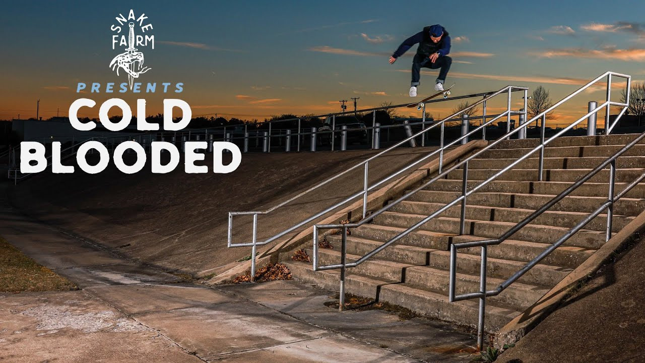 Snake Farm Skateboards has been steadily growing their new team and stacking clips in the streets! Take a trip to the farm and get bit by Ben Walters, Alex Ring, Anna Marie Trute, Dale Bonnell, Wes Wallace, Dylan Foster, Hollywood Martinez, Chris Pierre, Cody McEntire, and Nick Holt in the teams first video, ‘Cold Blooded.’<br /><br />From the deserts of the Middle East, to your city streets. Snake Farm is bringing you a uniquely experienced company. Forged in the fires of battle, to embracing peace, Snake Farm is ready to drive you to skate. For the Ronin of skateboarding. Those unclaimed skaters without master. Snake Farm sees you… and welcomes you to your new warrior class.<br /><br />Get your own Snake Farm deck available now in The Canteen!<br /><br />https://canteen.theberrics.com/collections/snake-farm<br /><br />Subscribe to The Berrics: http://bit.ly/TheBerricsYoutube<br /><br />The Berrics is one of the world's largest skateboarding media companies founded by professional skateboarders Steve Berra and Eric Koston in December of 2007 that covers skate news, video parts, contests, music, culture, and more. Berra + Eric = Berrics<br /><br />With over 10,000 skateboarding videos under their belt, including Battle at The Berrics, Do A Kickflip and Life on Video, The Berrics is not only one of the most popular online platforms in skate culture but one of the most famous skate spots in the world. Tune in regularly to watch videos with @TonyHawk, @Prod84skate, @nyjah, Yuto Horigome, Rayssa Leal and many more.<br /><br />Subscribe to The Berrics: http://bit.ly/TheBerricsYoutube<br /><br />Daily Videos and More: http://theberrics.com<br />Shop our Online Store: https://canteen.theberrics.com/<br />Follow The Berrics on Instagram: http://instagram.com/berrics<br />Follow The Berrics on TikTok: https://www.tiktok.com/@berrics?<br />Follow The Berrics on Facebook: http://fb.com/berrics<br />Follow The Berrics on Twitter: http://twitter.com/berrics<br /><br />#Skateboarding #Berrics #TheBerrics #SkateboardingIsFun