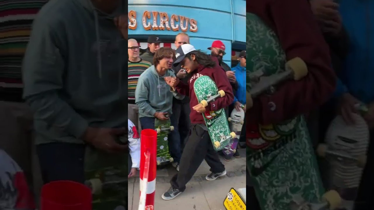 Day 1 of Copenhagen Open is a wrap! 🇩🇰😍🔥 Watch the cash for tricks bump over bar session that went down in front of legendary Copenhagen skateshop, @circus_circus 📹 @andrewshu83<br /><br />Check back often for more updates from the 2025 CPH Open…<br /><br />#cphopen #theplatfrm #copenhagen #skateboarding<br /><br />Subscribe to the Platfrm channel!<br />https://bit.ly/4aScSzM<br /><br />Follow us on:<br />TikTok: https://www.tiktok.com/@the_platfrm<br />Instagram: http://instagram.com/theplatfrm<br />Facebook: http://facebook.com/theplatfrm<br />Twitter: http://twitter.com/the_platfrm