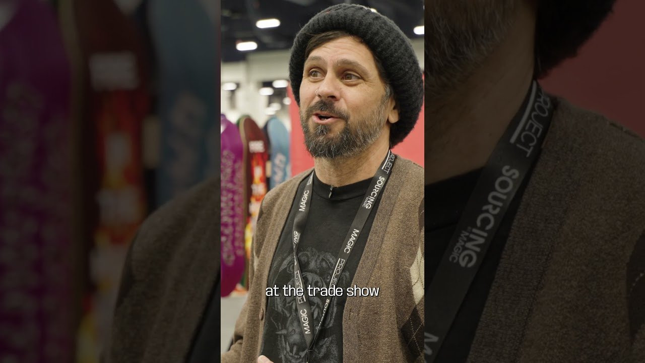 People and skateboard brands like Brooklyn Projects, Heroin Skateboards, and Jacuzzi Unlimited rejoice at being back in the atmosphere of trade shows. Check out how times from the past have changed and the impact of Project Show has on the industry today. Full video now playing on Platfrm's YouTube channel. #skateboarding #platfrm<br /><br />Subscribe to the Platfrm channel!<br />https://bit.ly/4aScSzM<br /><br />Follow us on:<br />TikTok: https://www.tiktok.com/@the_platfrm<br />Instagram: http://instagram.com/theplatfrm<br />Facebook: http://facebook.com/theplatfrm<br />Twitter: http://twitter.com/the_platfrm