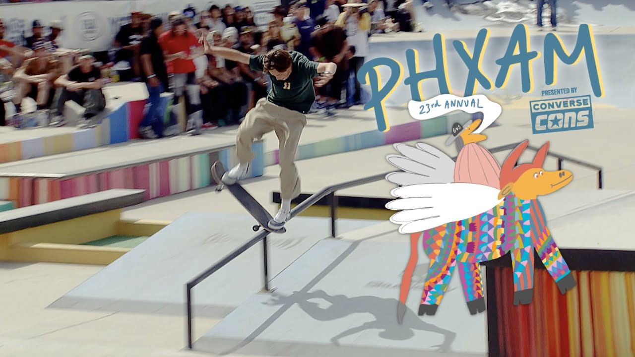 Watch the highlights of the best moves that went down on Sunday's final for Cowtown Skateboards’ 2025 PHXAM. All twelve finalists put in work over the weekend to make it to Sunday’s main event, and the skating they put down did not disappoint. Watch Javon Goodman, Drew Nguyen, Isaac Relis, Maurice Jordan, Gabe Vigliotti, Greg Rodriguez, Steven Vasquez, Malachi Gray, Deyvid Tuesta Mota, Kristion Jordan, Julian Agliardi, and Keenan Lewis in the highlight video above. #platfrm #skateboarding <br /><br />Subscribe to the Platfrm channel!<br />https://bit.ly/4aScSzM<br /><br />Follow us on:<br />TikTok: https://www.tiktok.com/@the_platfrm<br />Instagram: http://instagram.com/theplatfrm<br />Facebook: http://facebook.com/theplatfrm<br />Twitter: http://twitter.com/the_platfrm