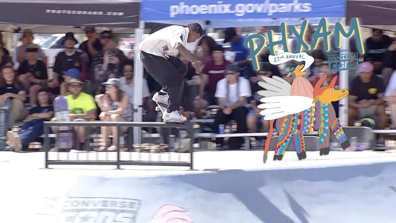 Taking home first place in this year’s PHXAM 2025 men’s final is Keenan Lewis! Qualifying the day before in first place and earning himself the Golden Ticket, Keenan skipped out on the semi-final round and went straight for the win in finals. Rounding out the bottom half of the podium is Julian Agliardi in second place and Kristion Jordan in third. #platfrm #skateboarding <br /><br />Subscribe to the Platfrm channel!<br />https://bit.ly/4aScSzM<br /><br />Follow us on:<br />TikTok: https://www.tiktok.com/@the_platfrm<br />Instagram: http://instagram.com/theplatfrm<br />Facebook: http://facebook.com/theplatfrm<br />Twitter: http://twitter.com/the_platfrm