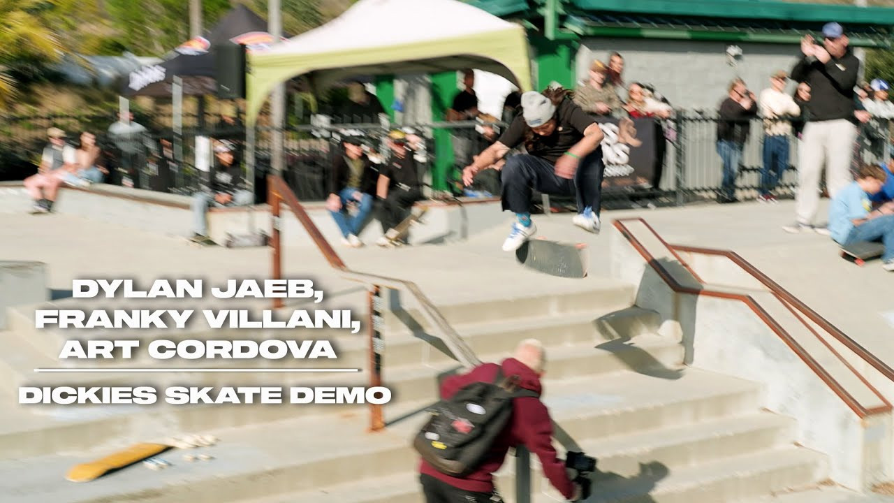 A big part of skateboarding’s attributes that we don’t see around as often are team signings and demos at your local skate shop. Well, the Dickies crew posse up to change that and head to San Diego’s Sixes and Sevens skate shop in Rancho Peñesquitos to do the damn thang. “I think skateboarding is the most impressive when you see it in person and these community activations, hanging out with kids, shops, and demos are all part of our culture, and we need to start bringing it back,” comments Dickies TM Joe Monteleone who helped make it all happen. Watch Dylan Jaeb, Franky Villani, Art Cordova, Vincent Alvarez, and Ronnie Sandoval ripping for the local scene and a special appearance from Guy Mariano singing away at posters!<br /><br />Subscribe to the Platfrm channel!<br />https://bit.ly/4aScSzM<br /><br />Follow us on:<br />TikTok: https://www.tiktok.com/@the_platfrm<br />Instagram: http://instagram.com/theplatfrm<br />Facebook: http://facebook.com/theplatfrm<br />Twitter: http://twitter.com/the_platfrm